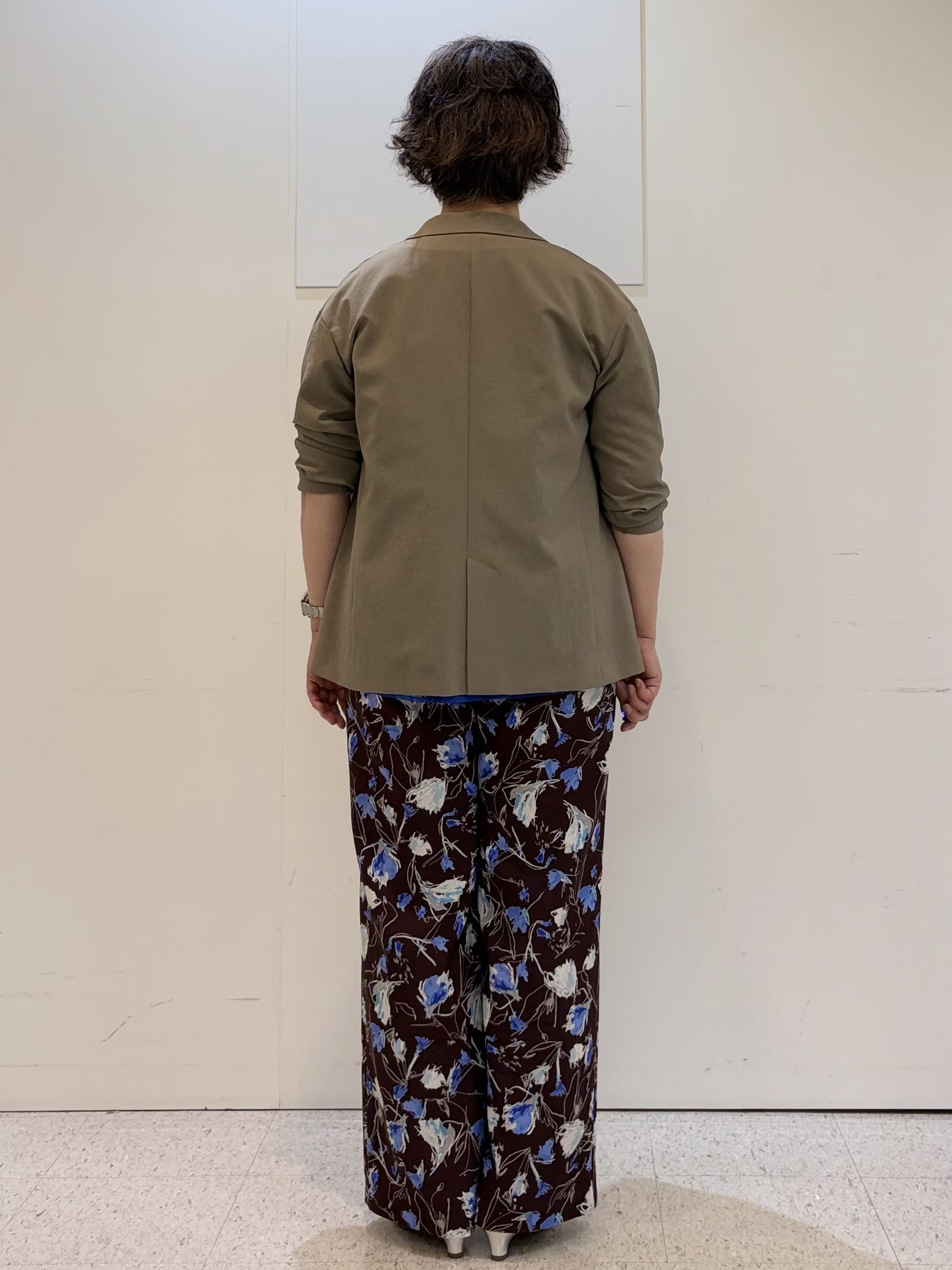 ヤスコさんの「Reflect｜【SS-4Lサイズ／接触冷感／シワになりにくい】リラクシーテーラードジャケット」を使ったコーディネート