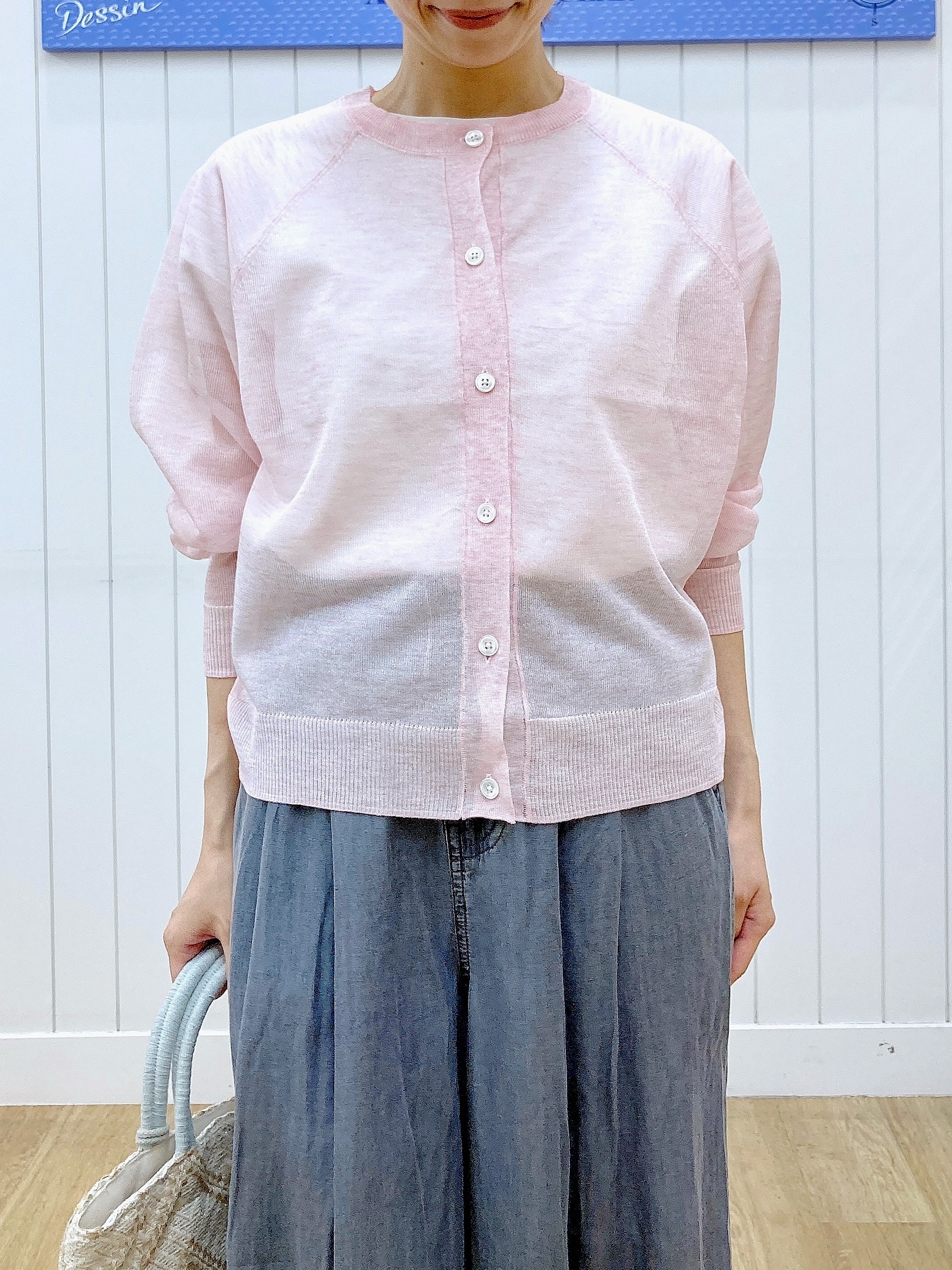 yoshiさんの「Dessin｜【UVカット/接触冷感】美光沢カットソー」を使ったコーディネート