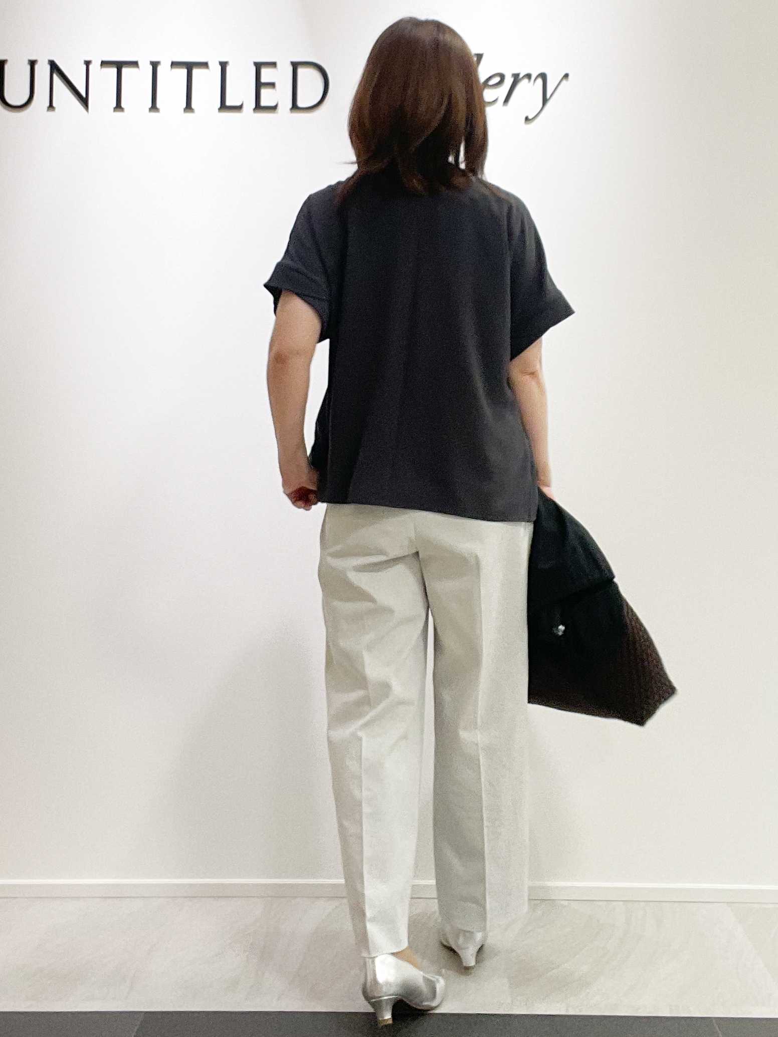 めいさんの「UNTITLED｜【セットアップ可/UVカット/前後2WAY】リラクシーフレンチスリーブブラウス」を使ったコーディネート