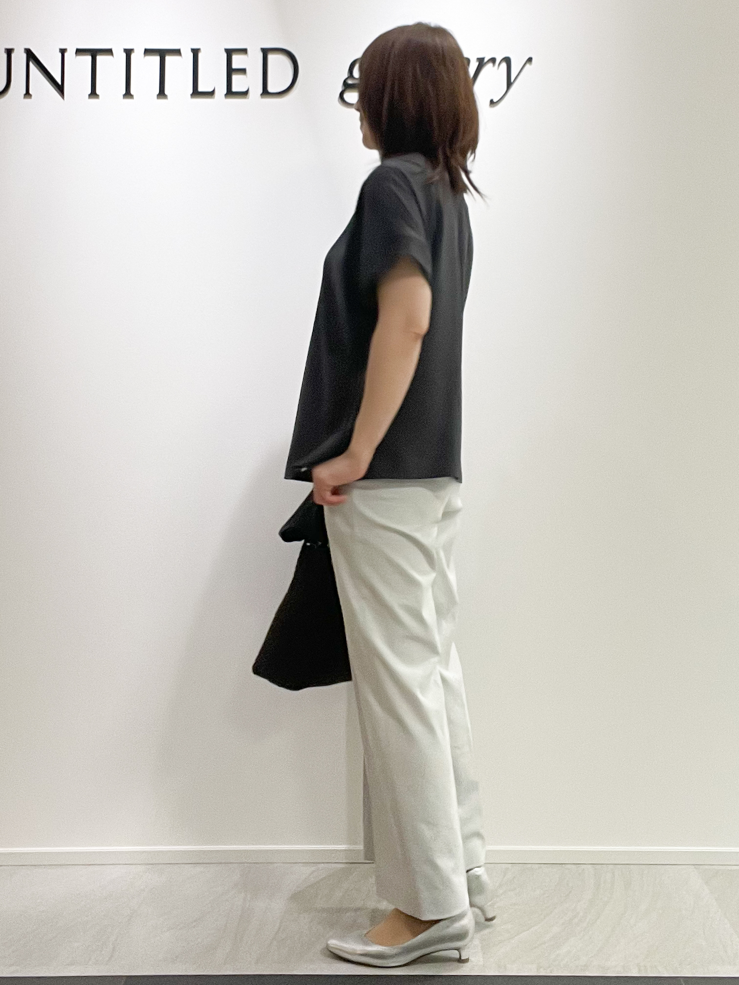 めいさんの「UNTITLED｜【セットアップ可/UVカット/前後2WAY】リラクシーフレンチスリーブブラウス」を使ったコーディネート