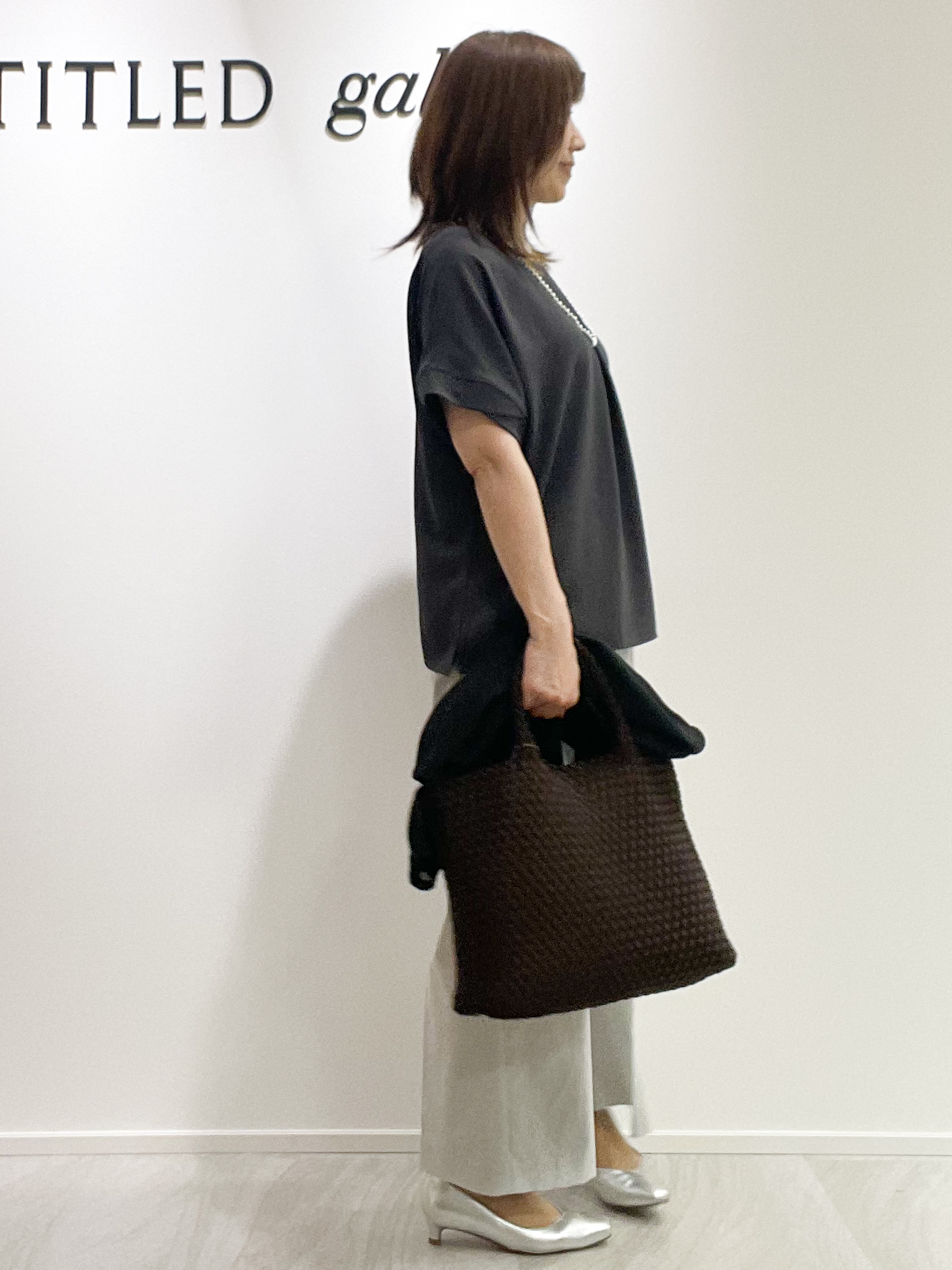 めいさんの「UNTITLED｜【セットアップ可/UVカット/前後2WAY】リラクシーフレンチスリーブブラウス」を使ったコーディネート