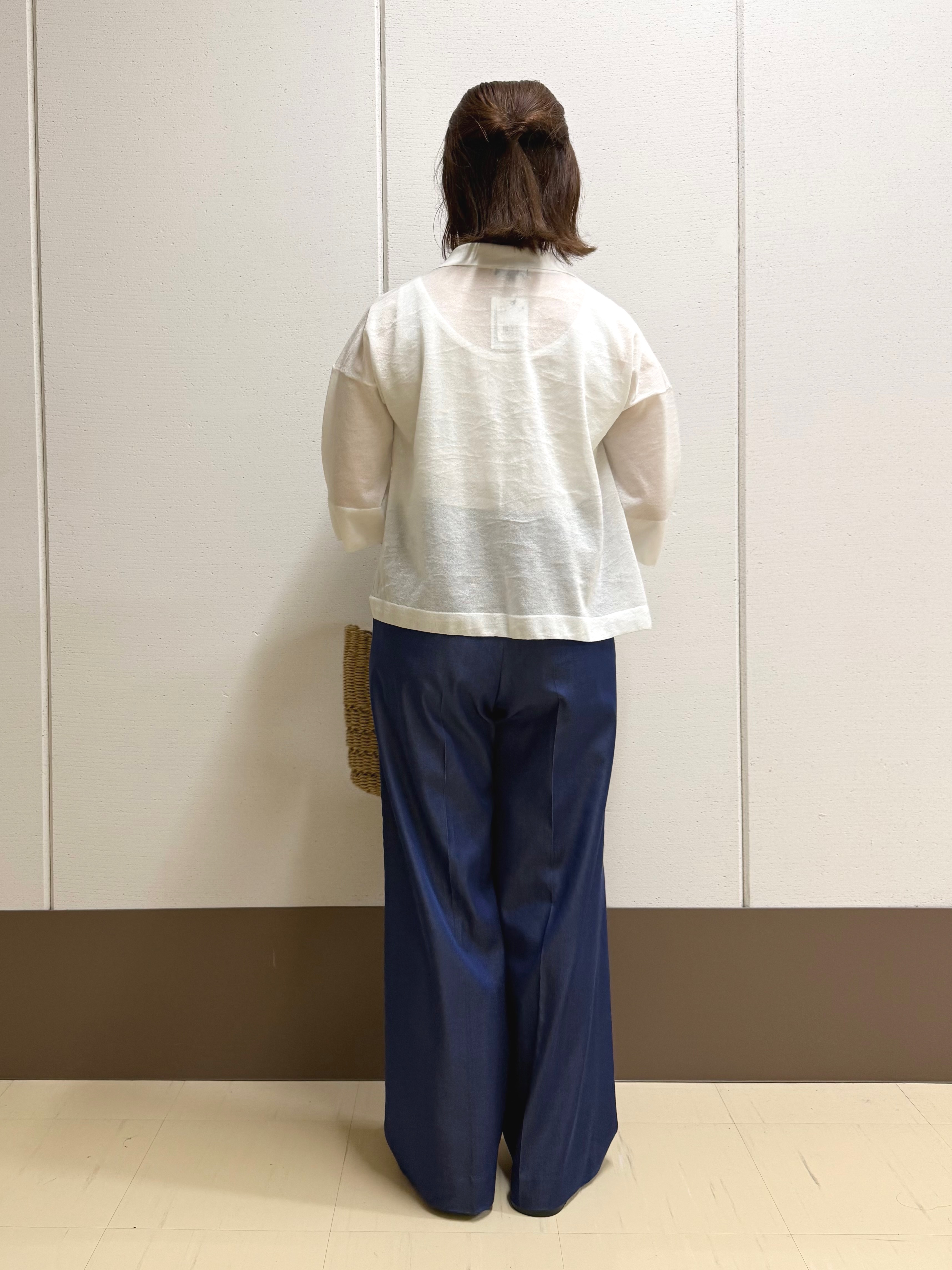 Rikoさんの「INDIVI｜【洗える／前後2WAY】インナータンクトップ」を使ったコーディネート