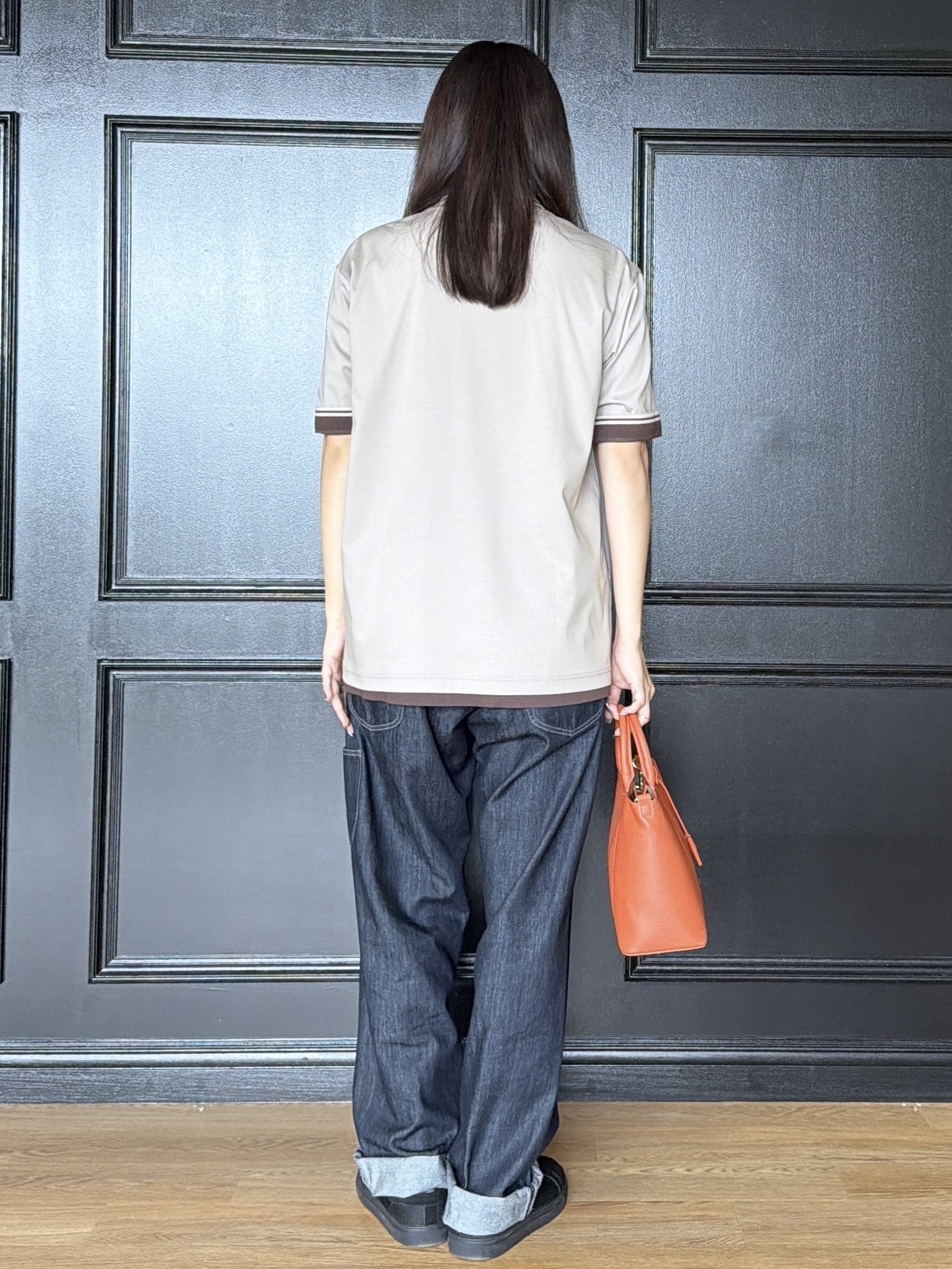 Akutagawaさんの「TAKEO KIKUCHI｜【BOWLER HAT LABEL】アイスクリアコットン ワンストローク 半袖Tシャツ」を使ったコーディネート