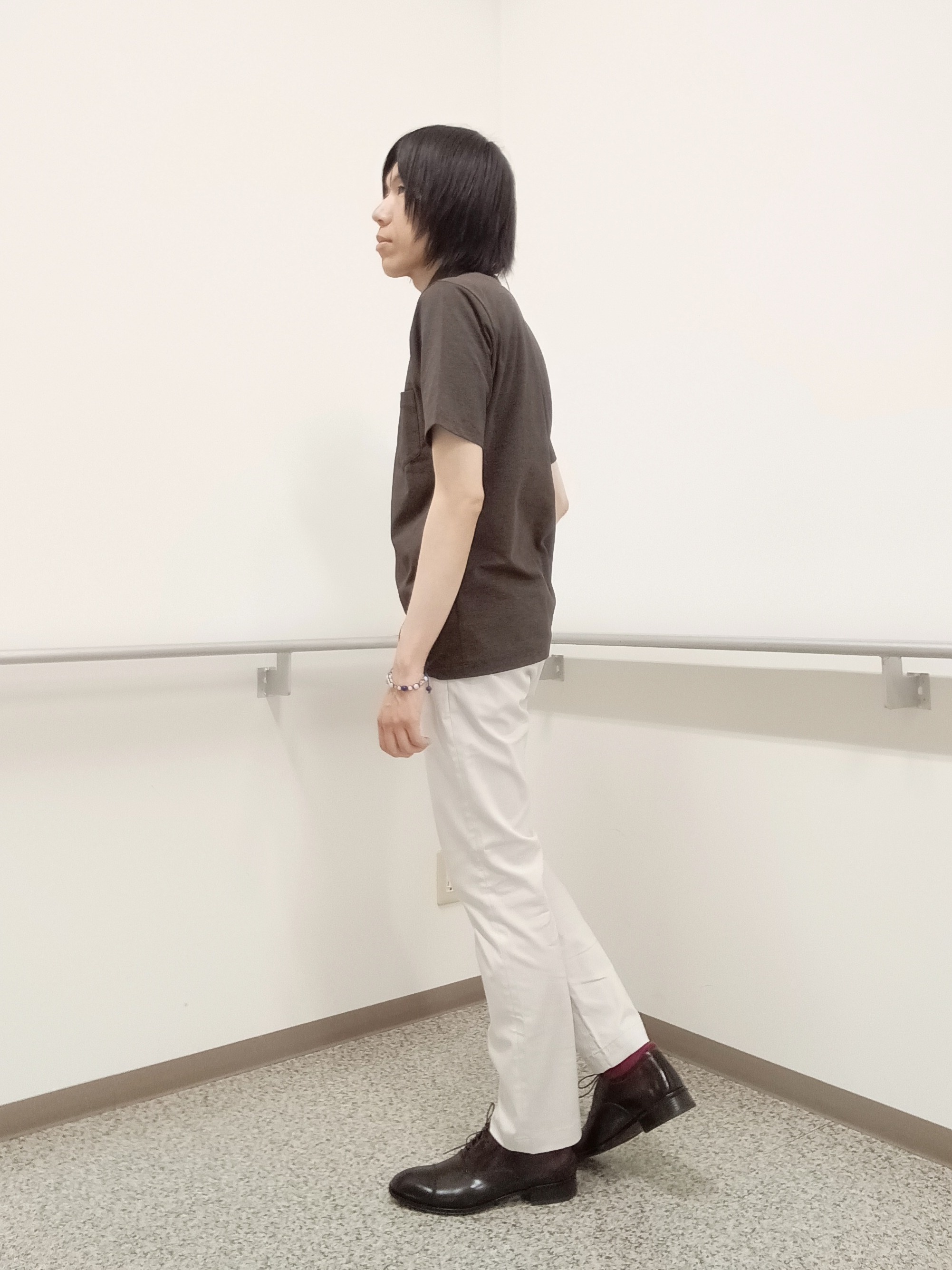 moritaさんの「TAKEO KIKUCHI｜【汗染み軽減/接触冷感】ビズ ポロシャツ」を使ったコーディネート