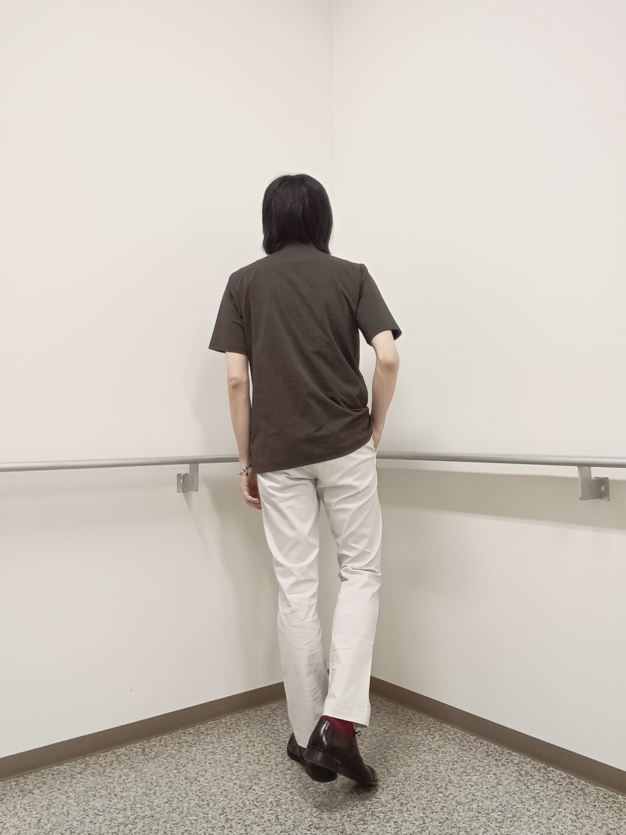 moritaさんの「TAKEO KIKUCHI｜【汗染み軽減/接触冷感】ビズ ポロシャツ」を使ったコーディネート