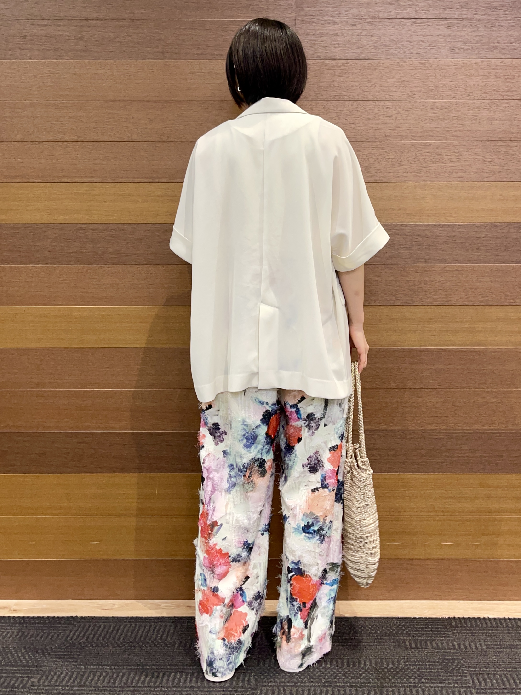 umiさんの「OPAQUE.CLIP｜メッシュニットベスト【洗濯機OK】」を使ったコーディネート
