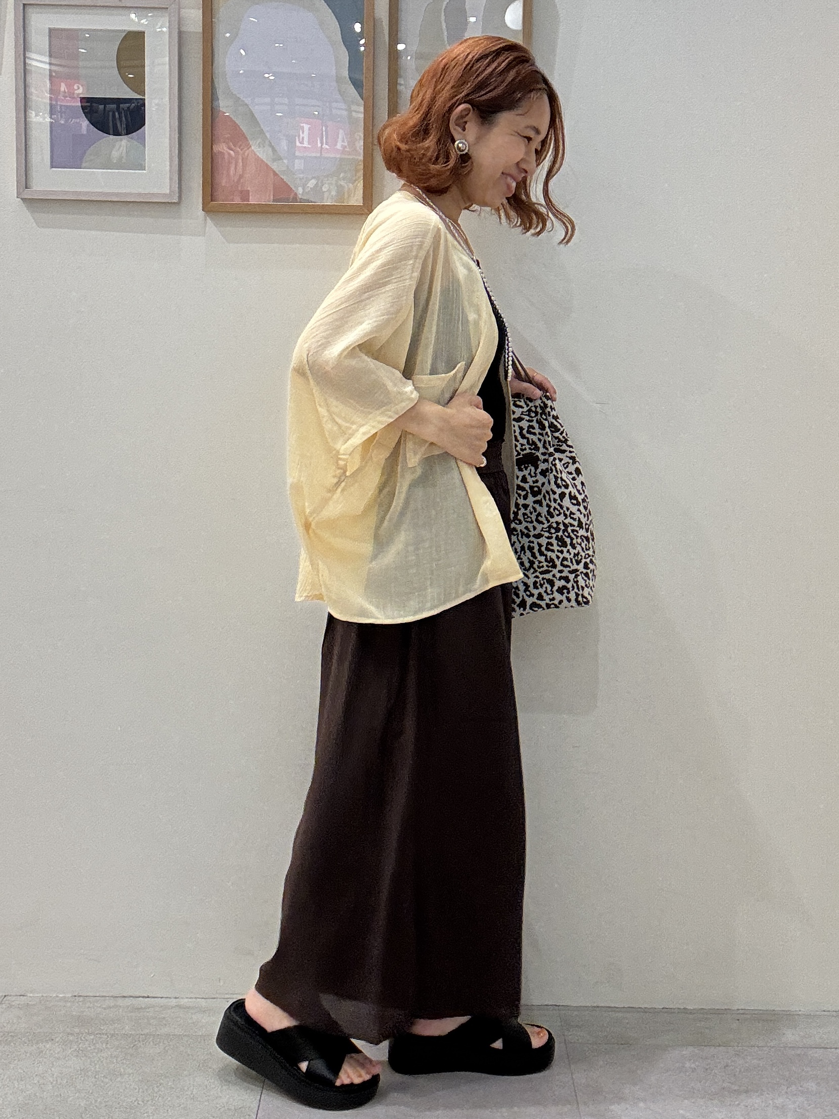たけぴさんの「SHOO･LA･RUE｜シアーワッシャーポケドルマン」を使ったコーディネート