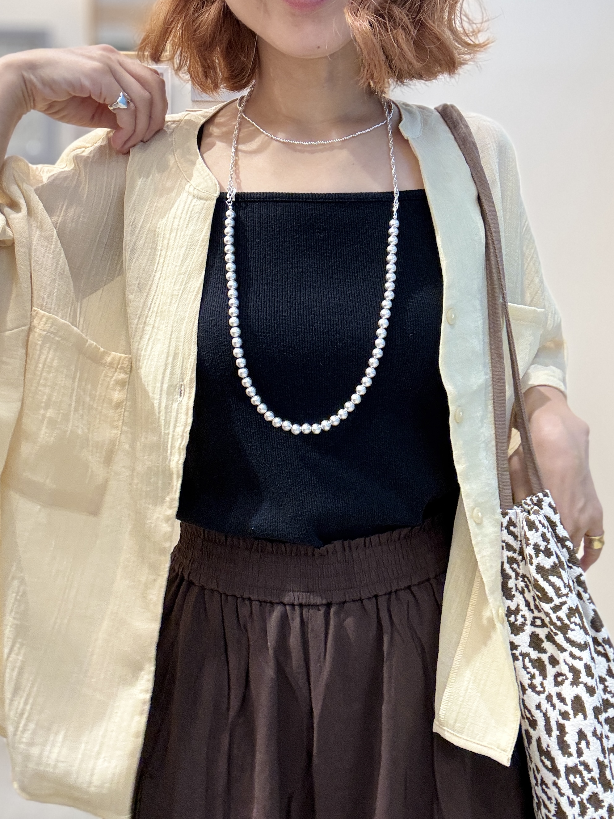 たけぴさんの「SHOO･LA･RUE｜シアーワッシャーポケドルマン」を使ったコーディネート