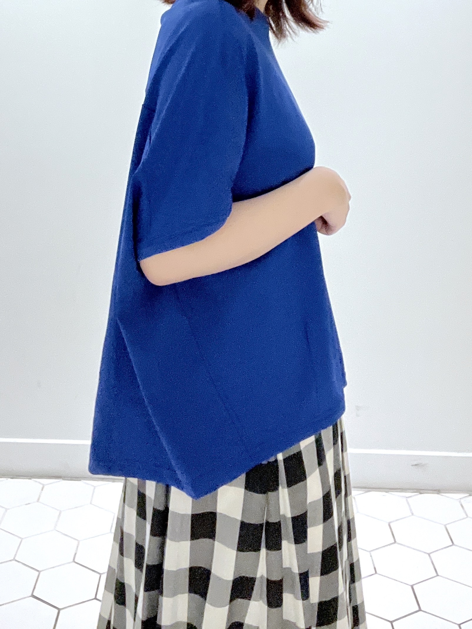 Makinoさんの「Dessin｜【汗シミ防止/UVカット】ドルマンスリーブ プルオーバー」を使ったコーディネート
