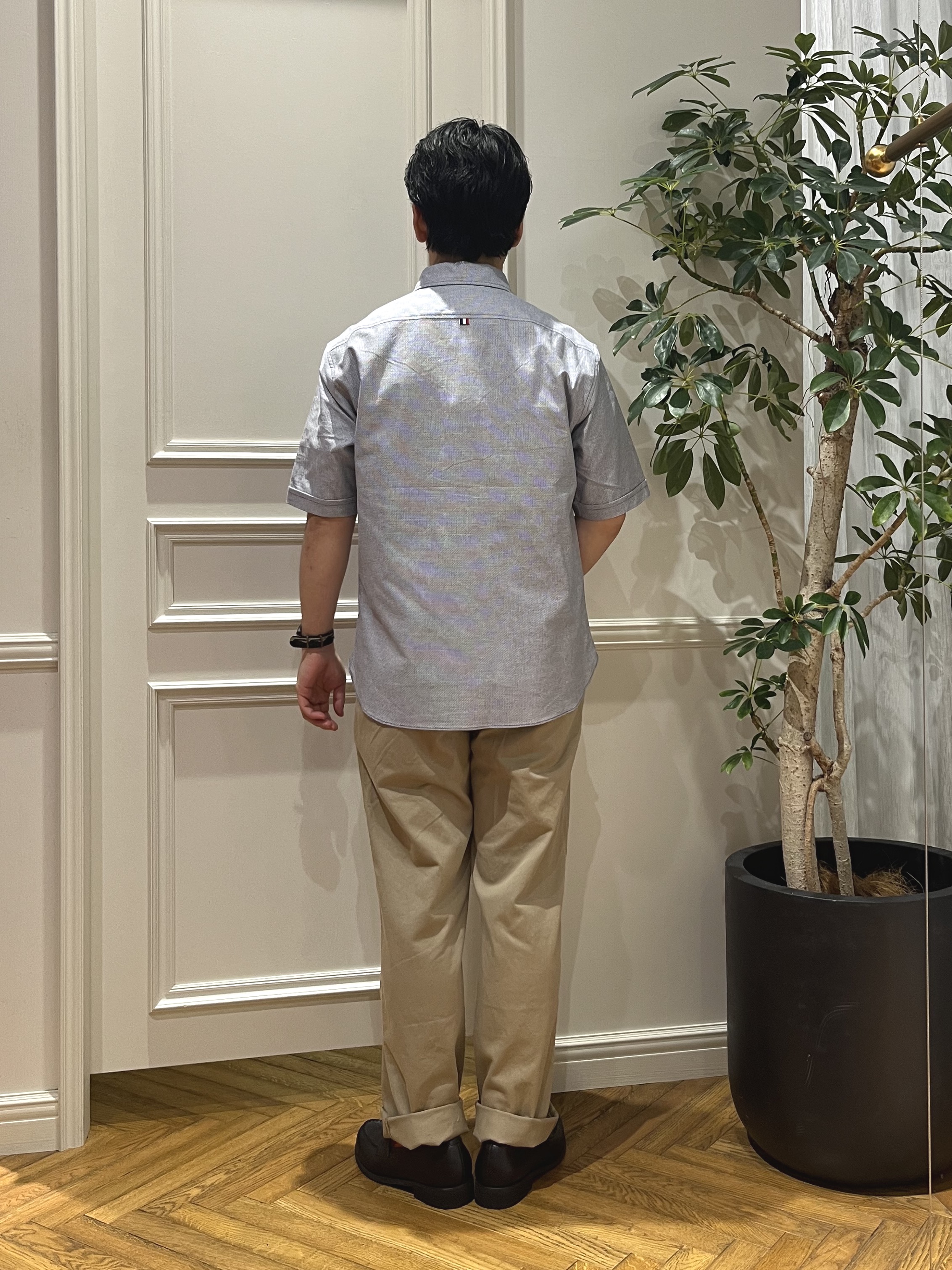 Tokuさんの「DRESSTERIOR｜【速乾素材】メッシュエアー ハーフスリーブシャツ」を使ったコーディネート