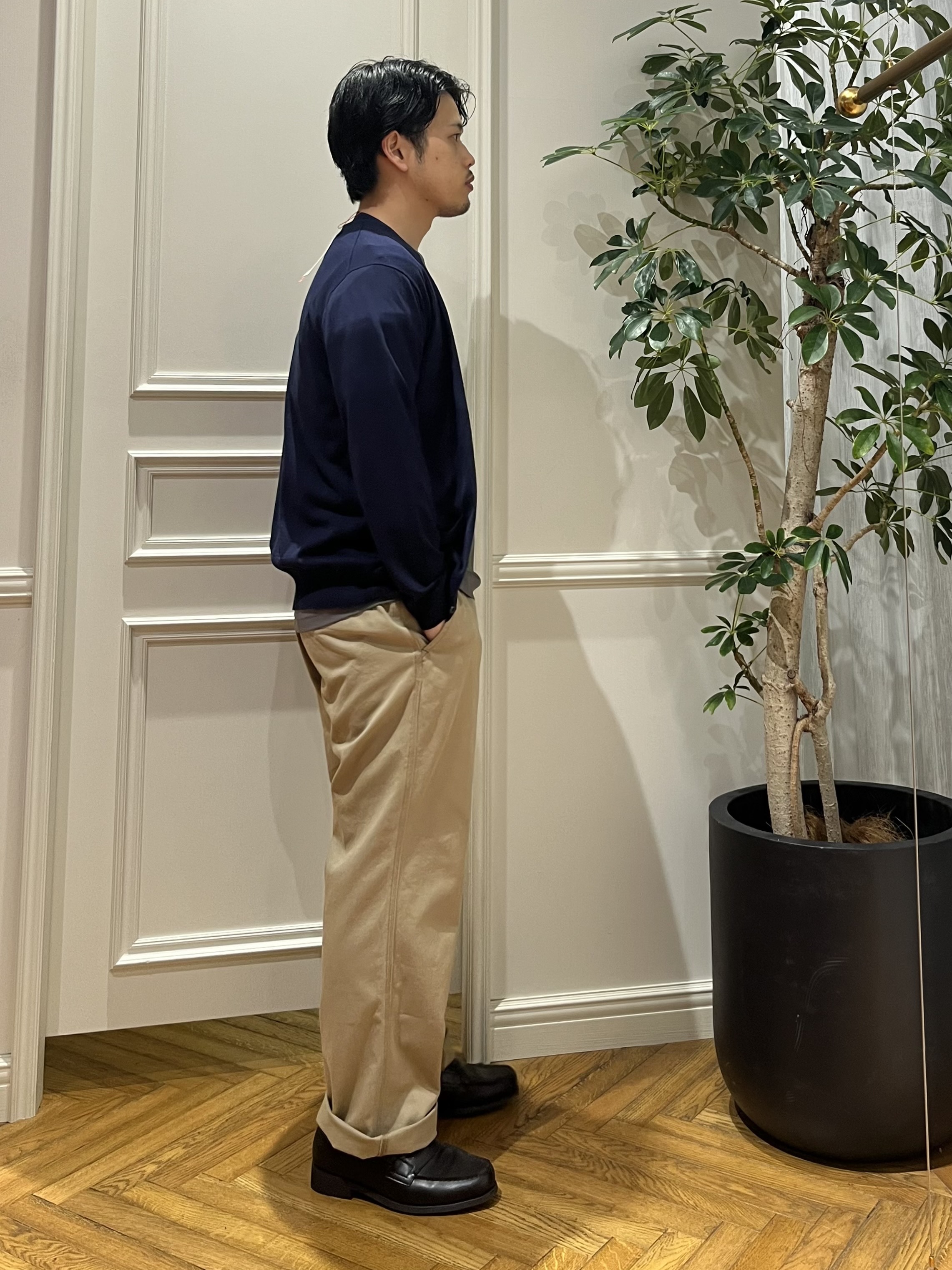 Tokuさんの「DRESSTERIOR｜【ウォッシャブル】コットンシルク ニットカーディガン」を使ったコーディネート