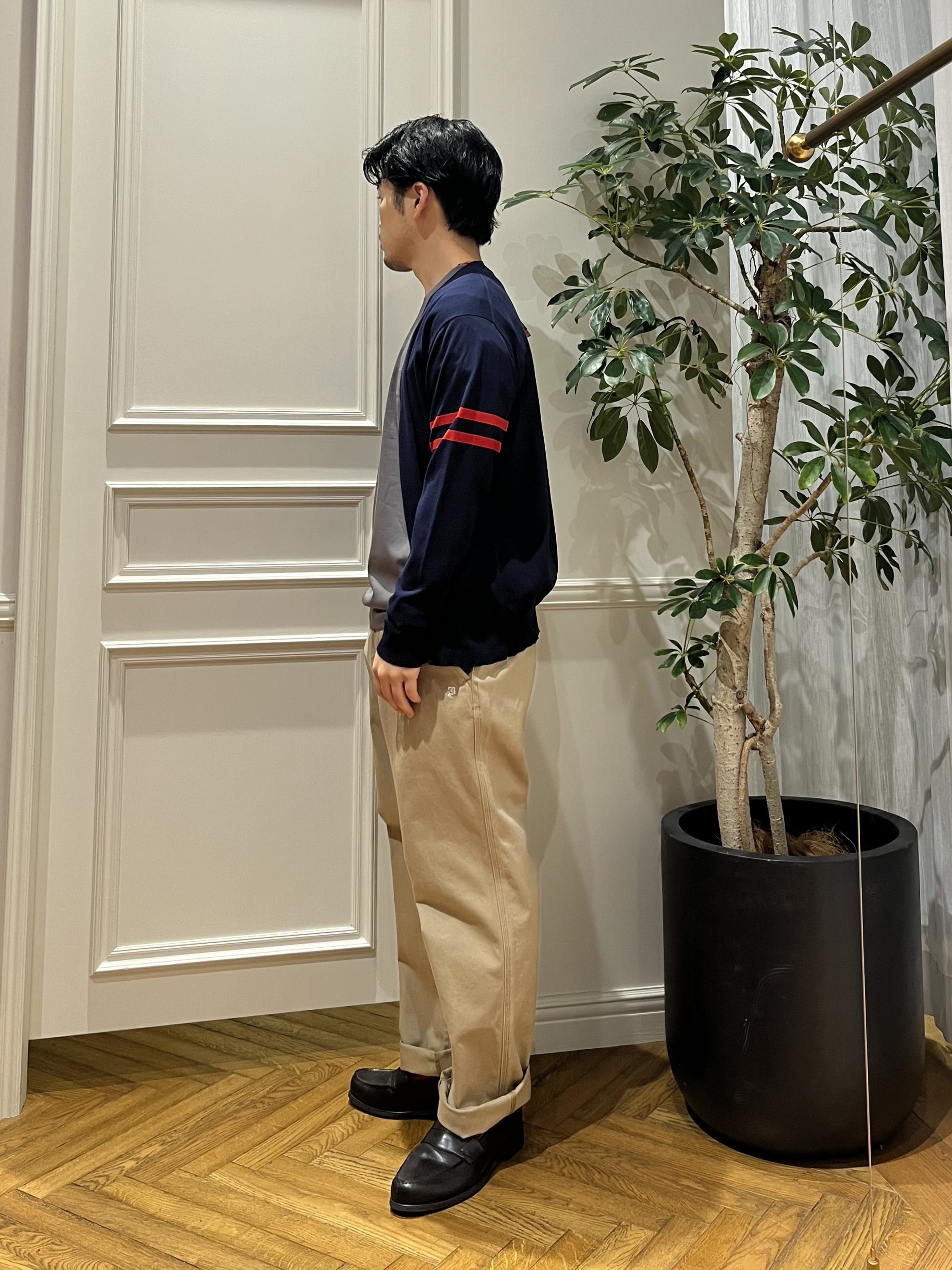 Tokuさんの「DRESSTERIOR｜【ウォッシャブル】コットンシルク ニットカーディガン」を使ったコーディネート