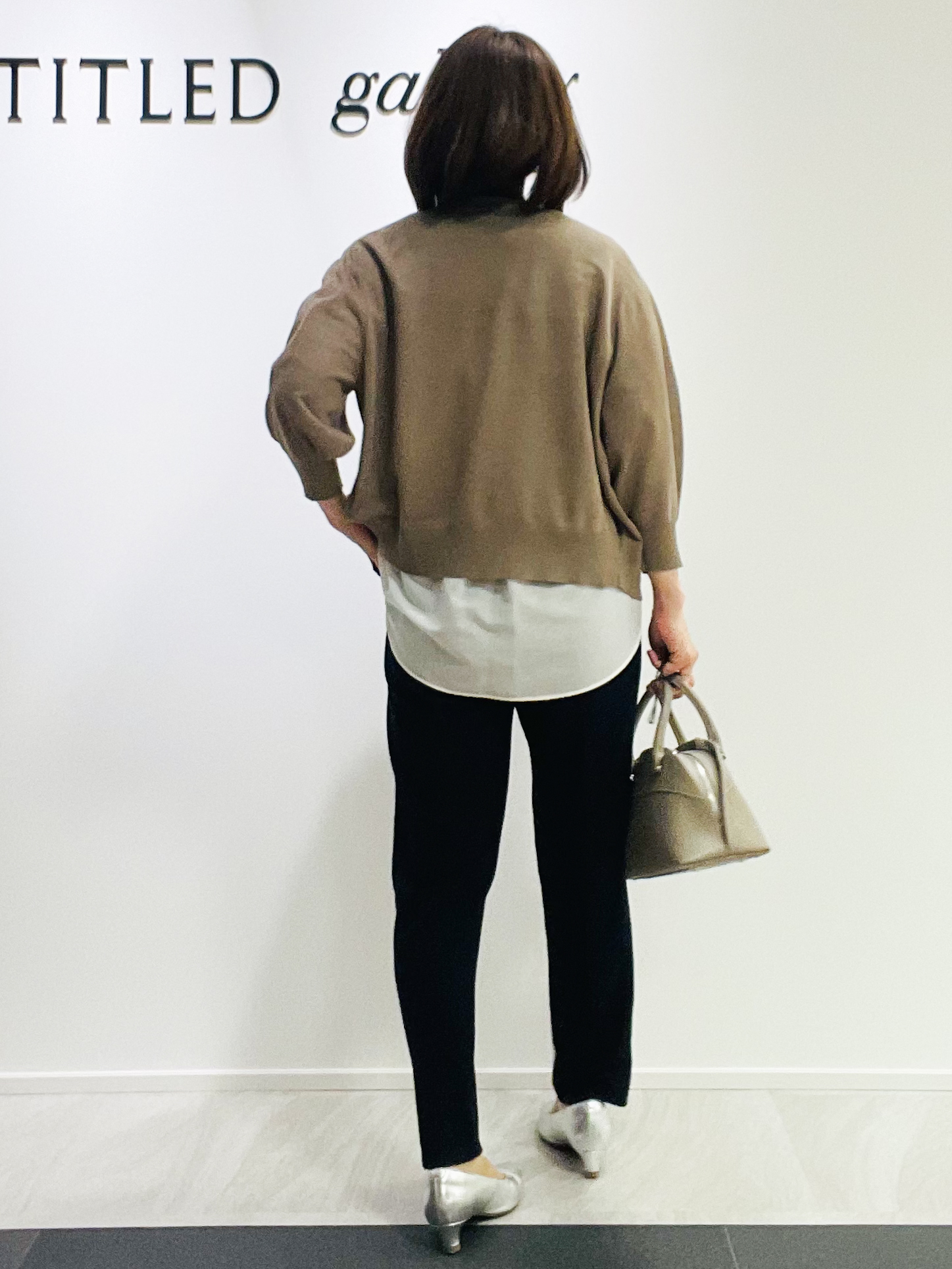 めいさんの「UNTITLED｜【接触冷感/通気性/洗える】フロントフリルブラウス」を使ったコーディネート