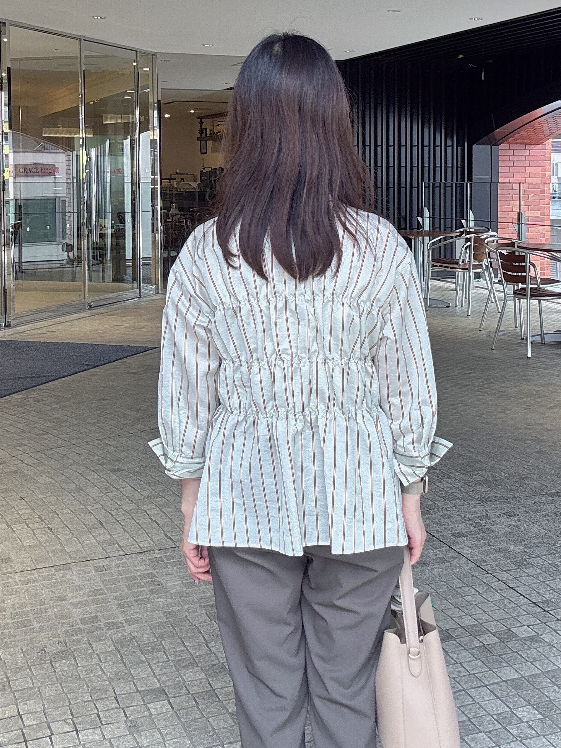 makiさんの「UNTITLED｜【すっきり見え/接触冷感/吸水速乾】クリーンライン パンツ」を使ったコーディネート