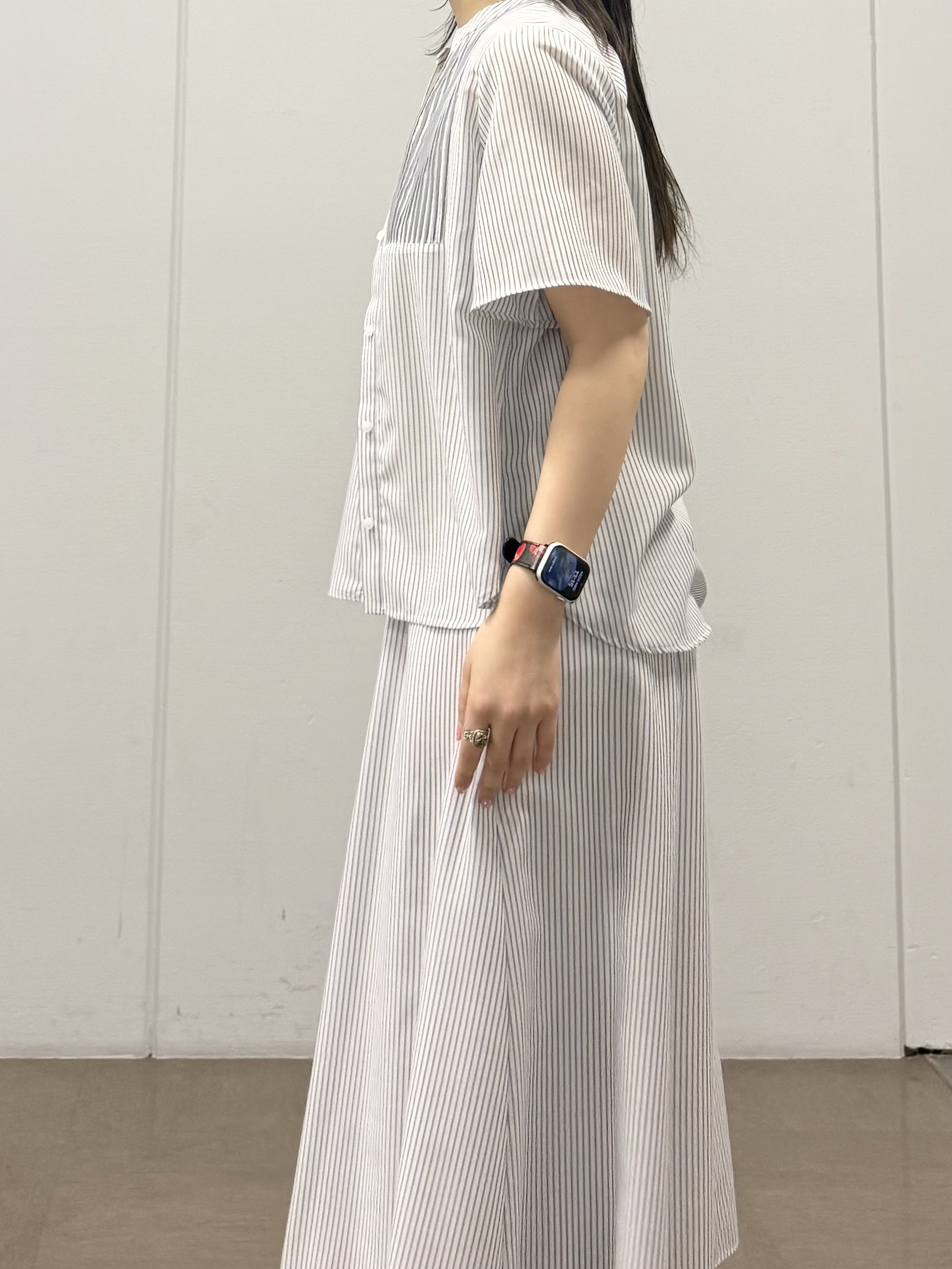 mizukiさんの「INDIVI｜【日本製】ビスチェインナータンクトップ」を使ったコーディネート