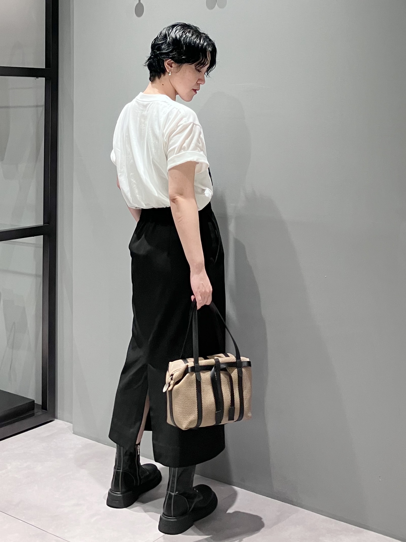 Cさんの「HIROKO HAYASHI｜PANIER（パニエ）ボストンバッグ」を使ったコーディネート