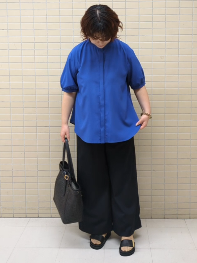 ハム太郎さんの「Reflect｜【単品使い◎】ペプラムベスト＋リラクシーパンツセット」を使ったコーディネート