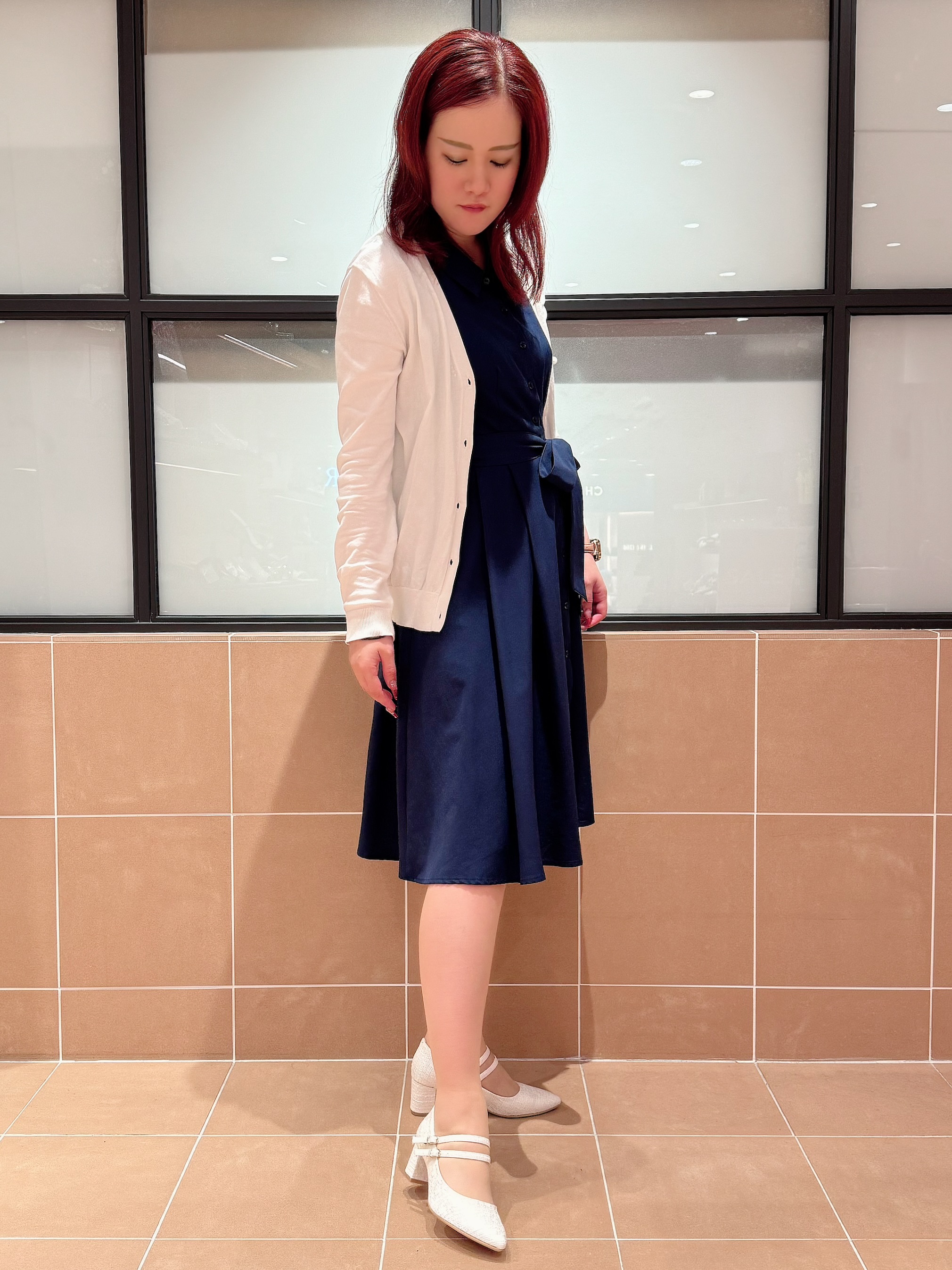 すみれさんの「ESPERANZA｜Wストラップパンプス」を使ったコーディネート