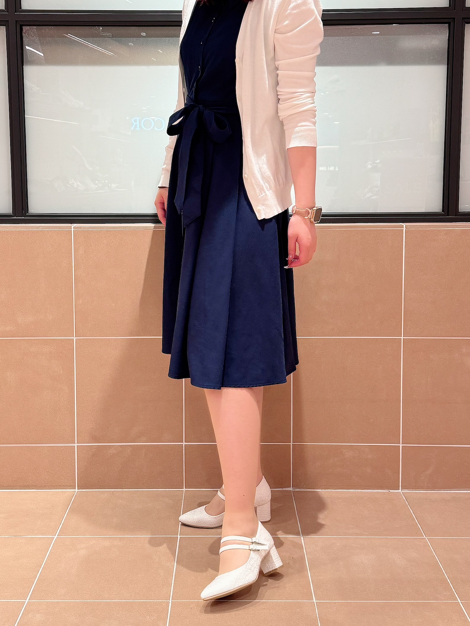 すみれさんの「ESPERANZA｜Wストラップパンプス」を使ったコーディネート