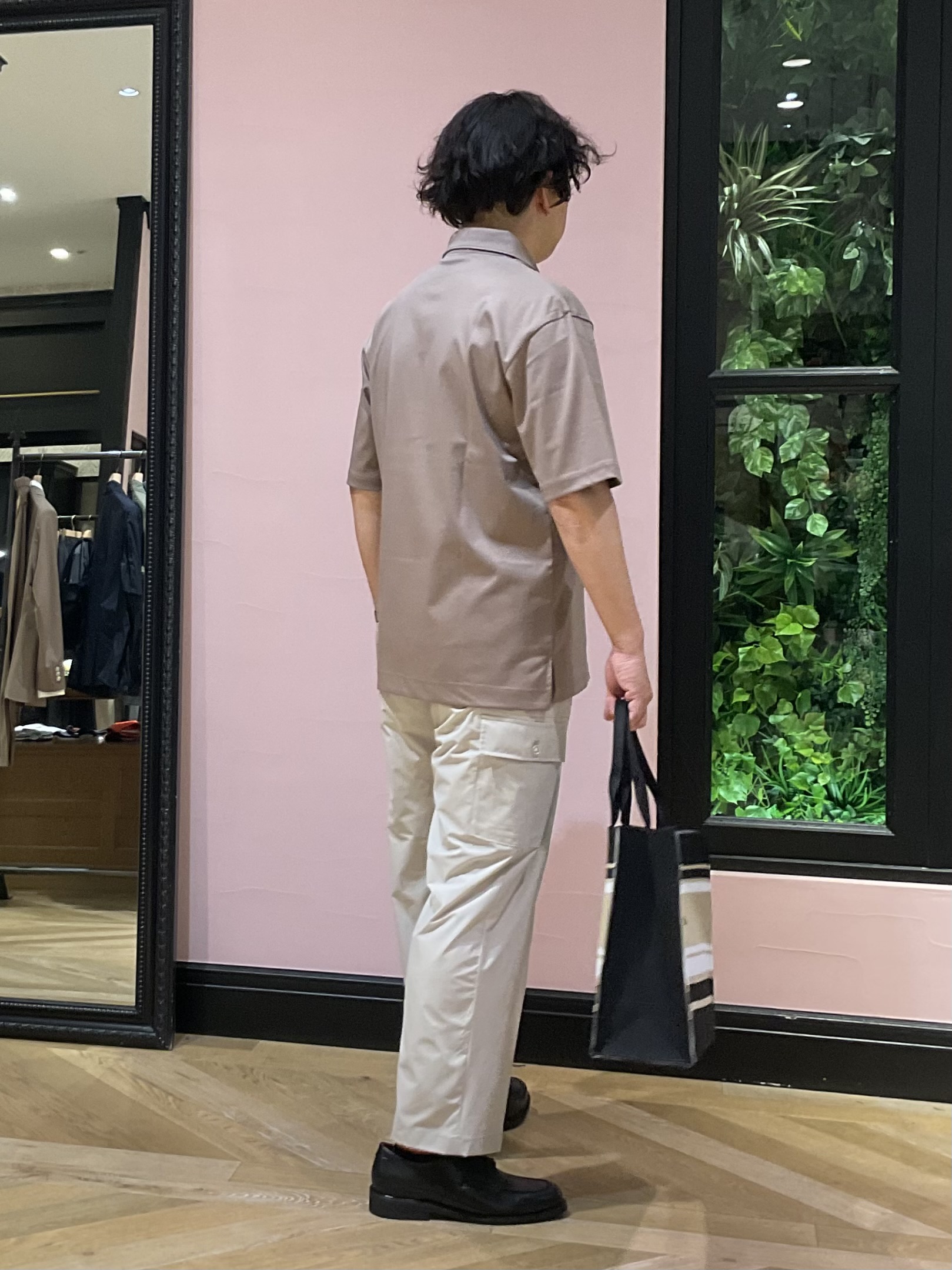 Nagaseさんの「DRESSTERIOR｜【接触冷感/抗菌防臭/消臭/Safari5月号掲載】ICE CLEAR COTTON オーバーフィッ」を使ったコーディネート