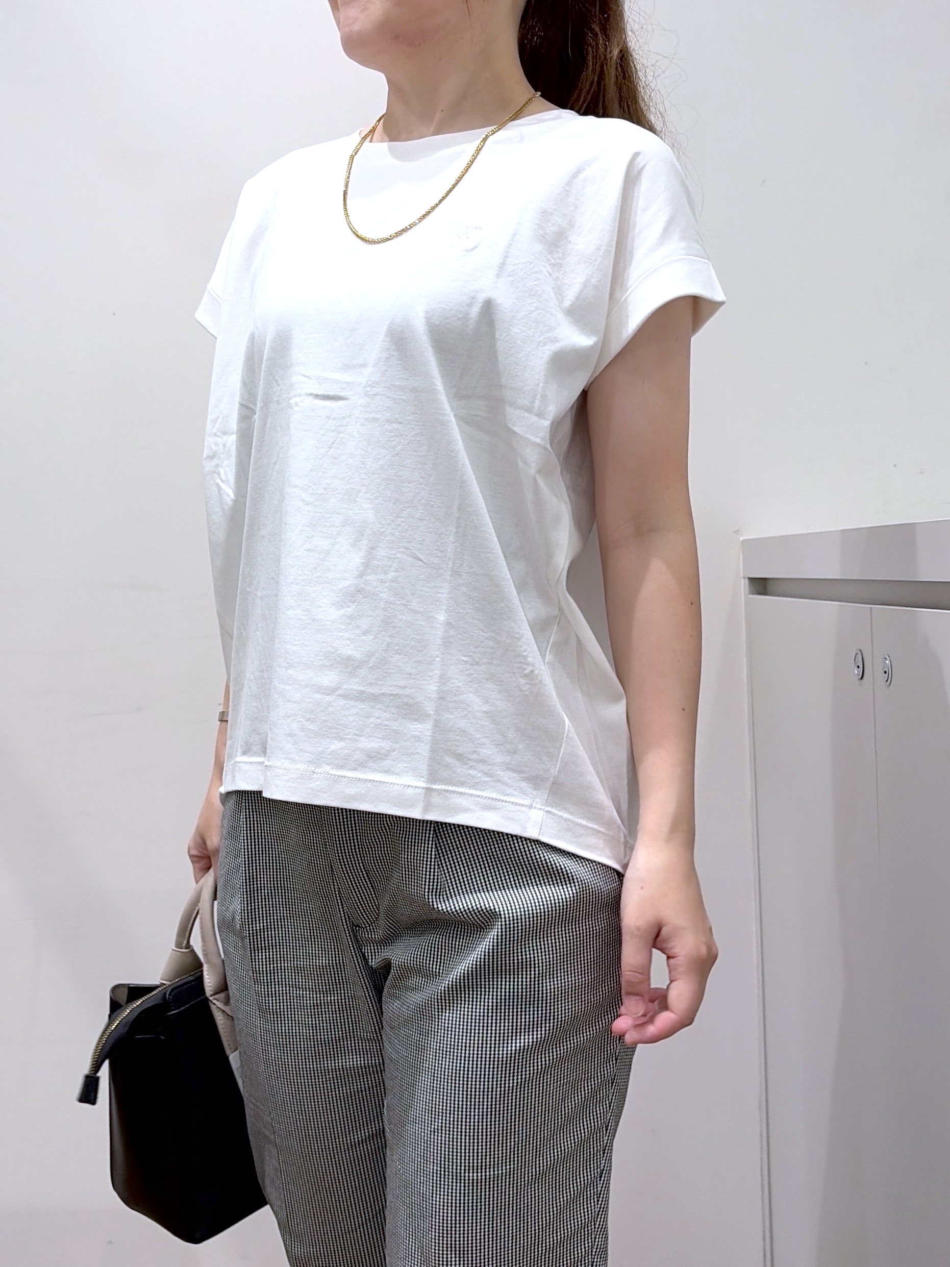 Junさんの「index｜《再入荷》ダブルブレストテーラードジャケット【接触冷感／吸水速乾／イージーアイロン／防シワ／洗濯機O」を使ったコーディネート