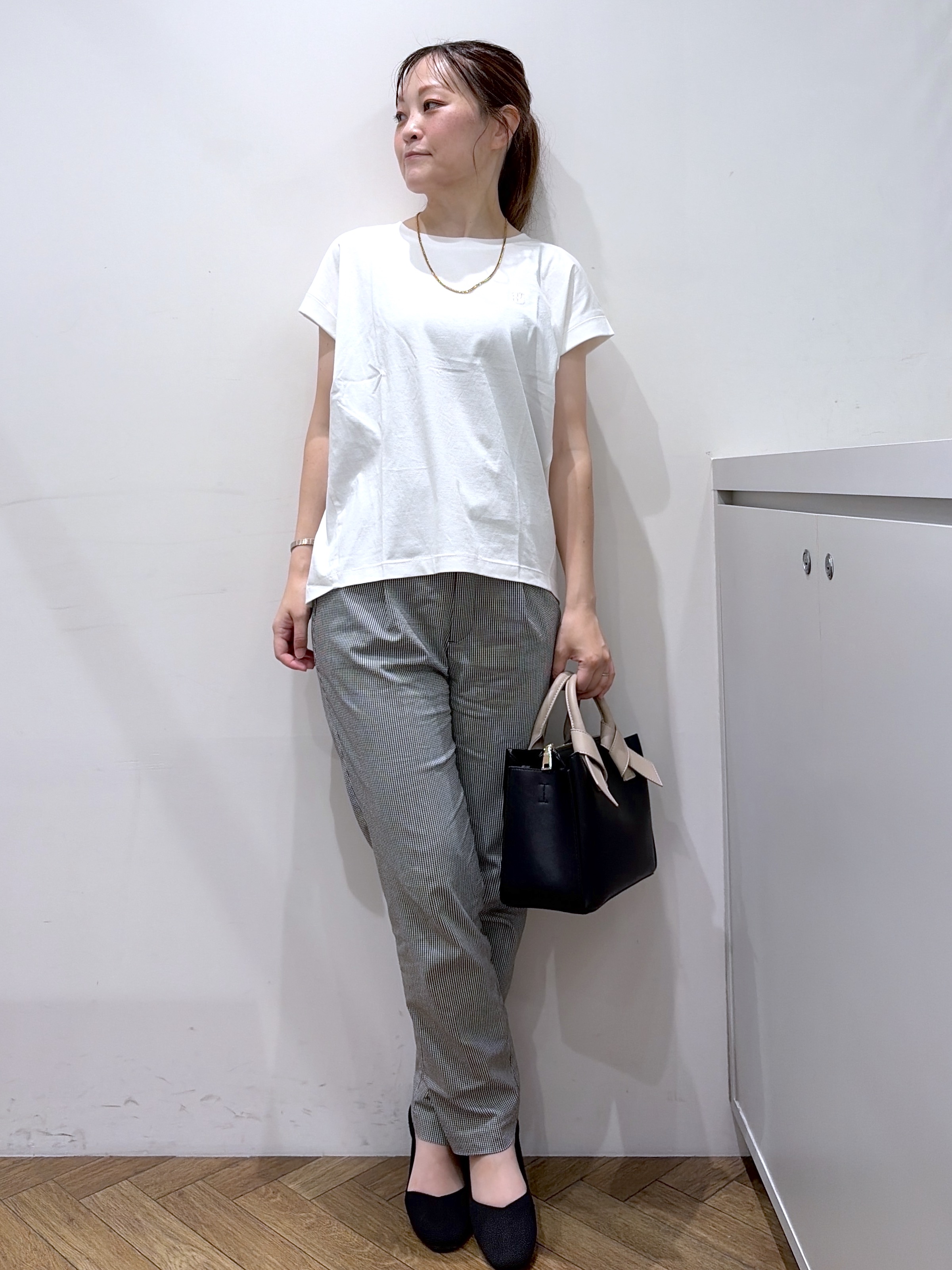 Junさんの「index｜《再入荷》ダブルブレストテーラードジャケット【接触冷感／吸水速乾／イージーアイロン／防シワ／洗濯機O」を使ったコーディネート