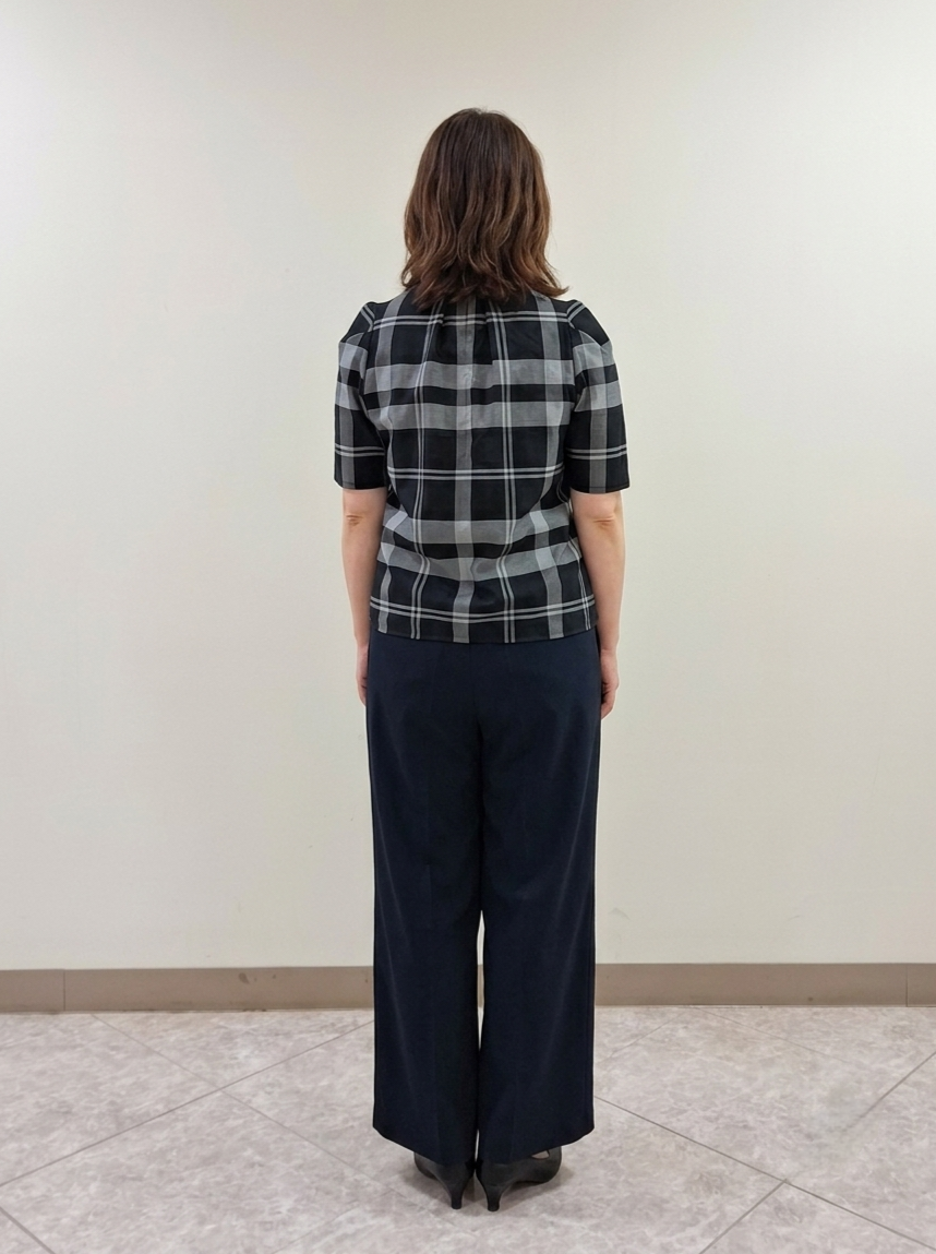 S.xuliさんの「Reflect｜【SS-4Lサイズ／UVカット／接触冷感】匠ジャケット／ノーカラー」を使ったコーディネート