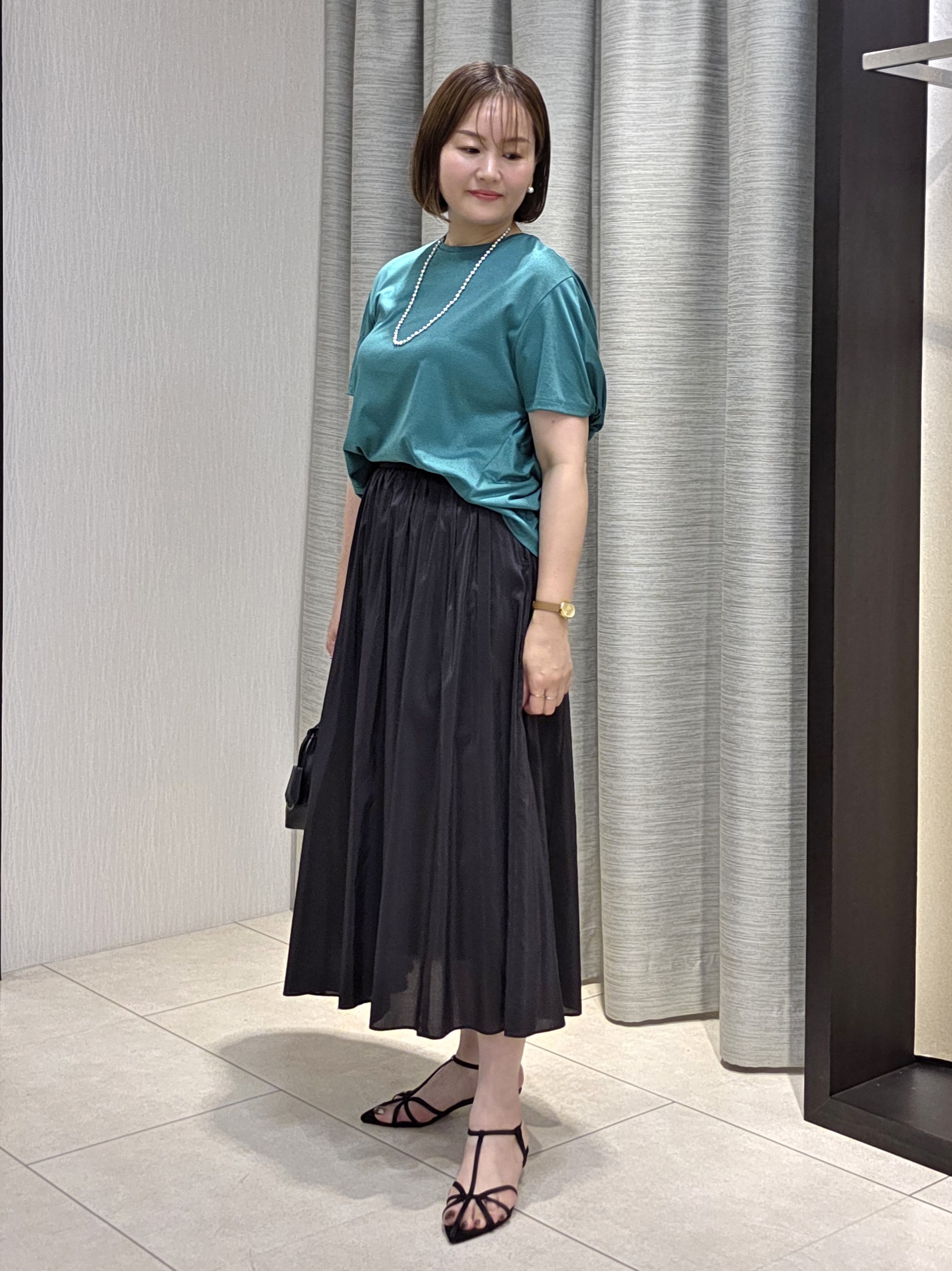 naokoさんの「UNTITLED｜【汗染み防止/コットン100】ドルマンプルオーバー」を使ったコーディネート