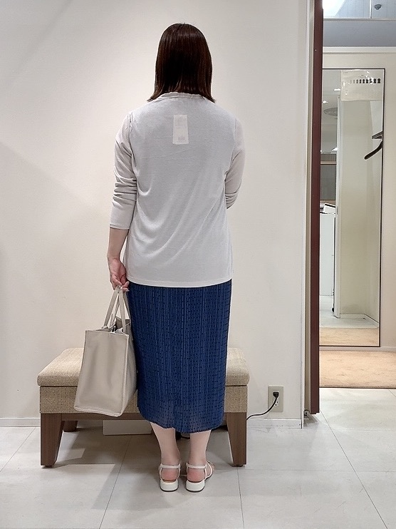 YUIさんの「UNTITLED｜【接触冷感/UVカット/遮熱機能】フライスジャージカーディガン」を使ったコーディネート