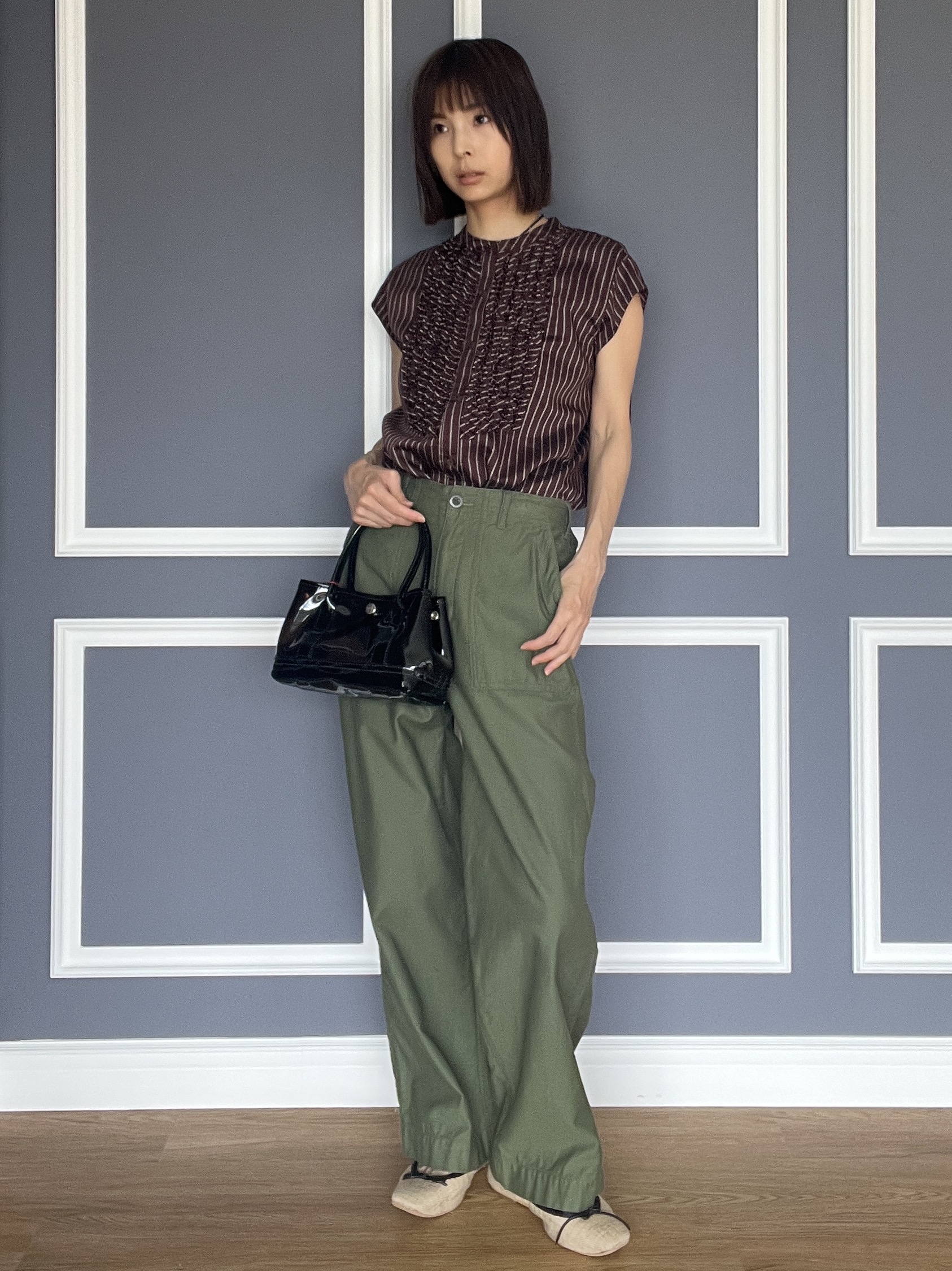 misaさんの「DRESSTERIOR｜NEWBOOK（ニュウブック）GARDEN SIDE Sサイズ」を使ったコーディネート