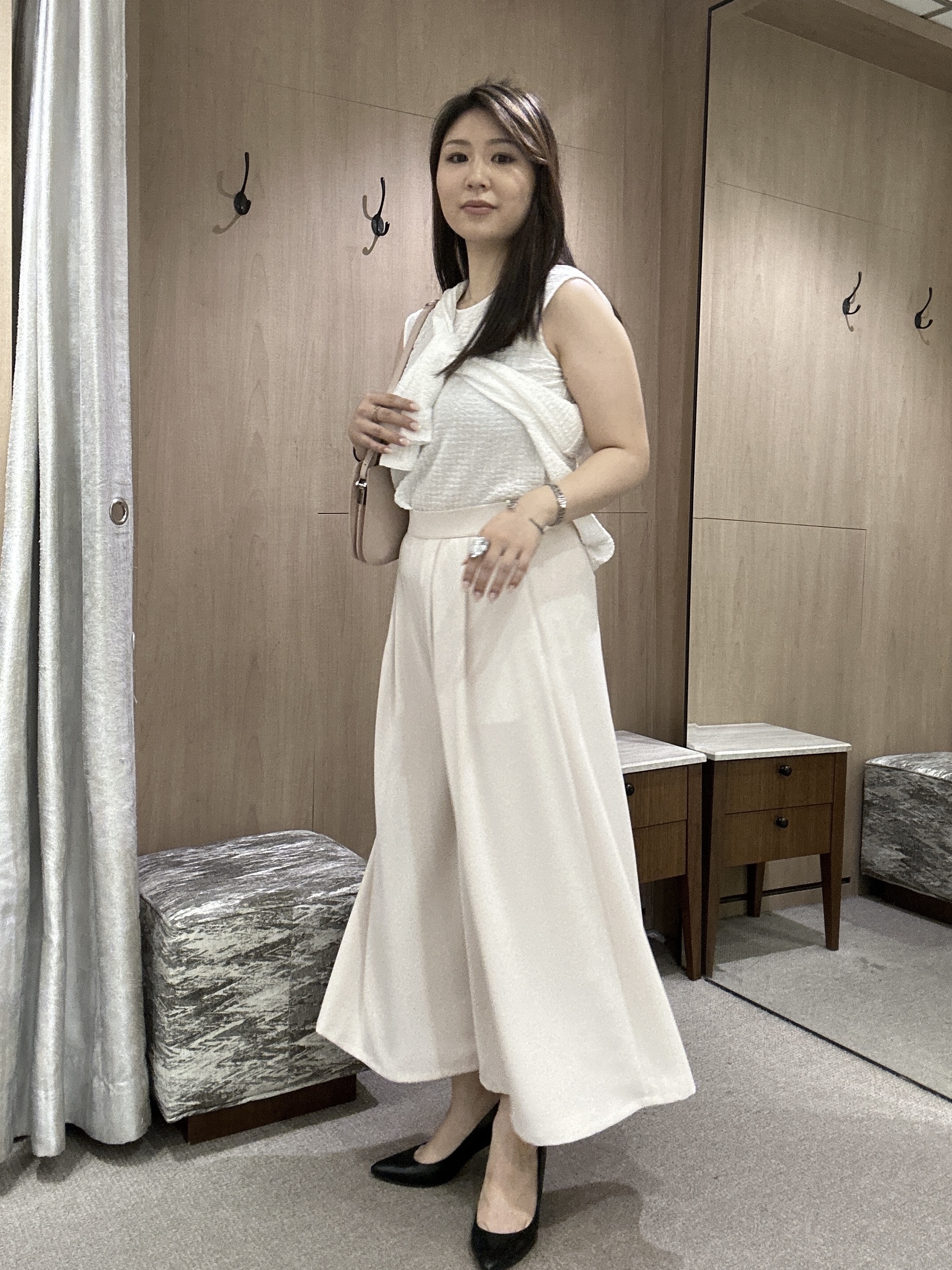 YURIさんの「UNTITLED｜【アンサンブル可】ポコポコカーディガン」を使ったコーディネート
