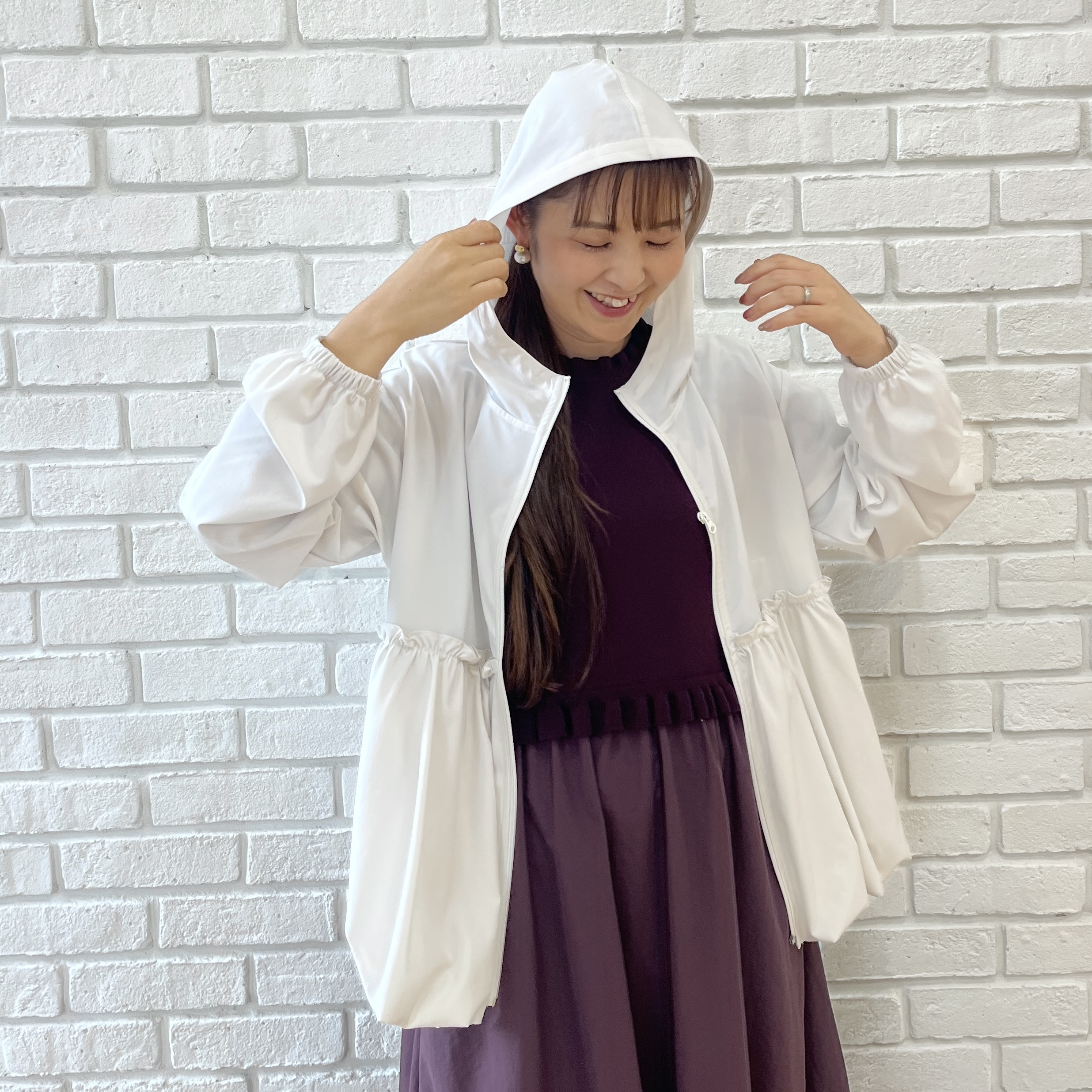 makiさんの「Couture brooch｜チュールバレエパンプス」を使ったコーディネート