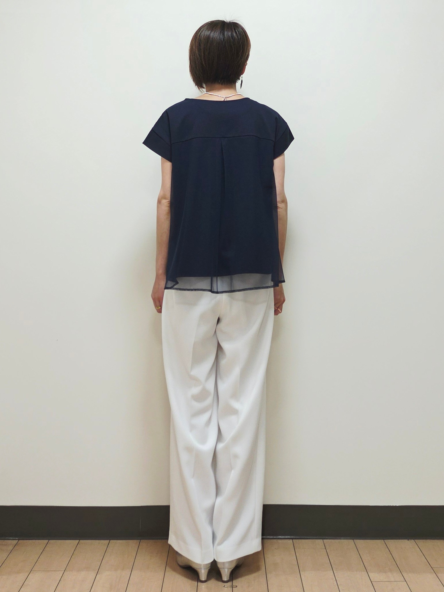 yuuさんの「Reflect｜チュール&times;ジャージチュニックトップス」を使ったコーディネート