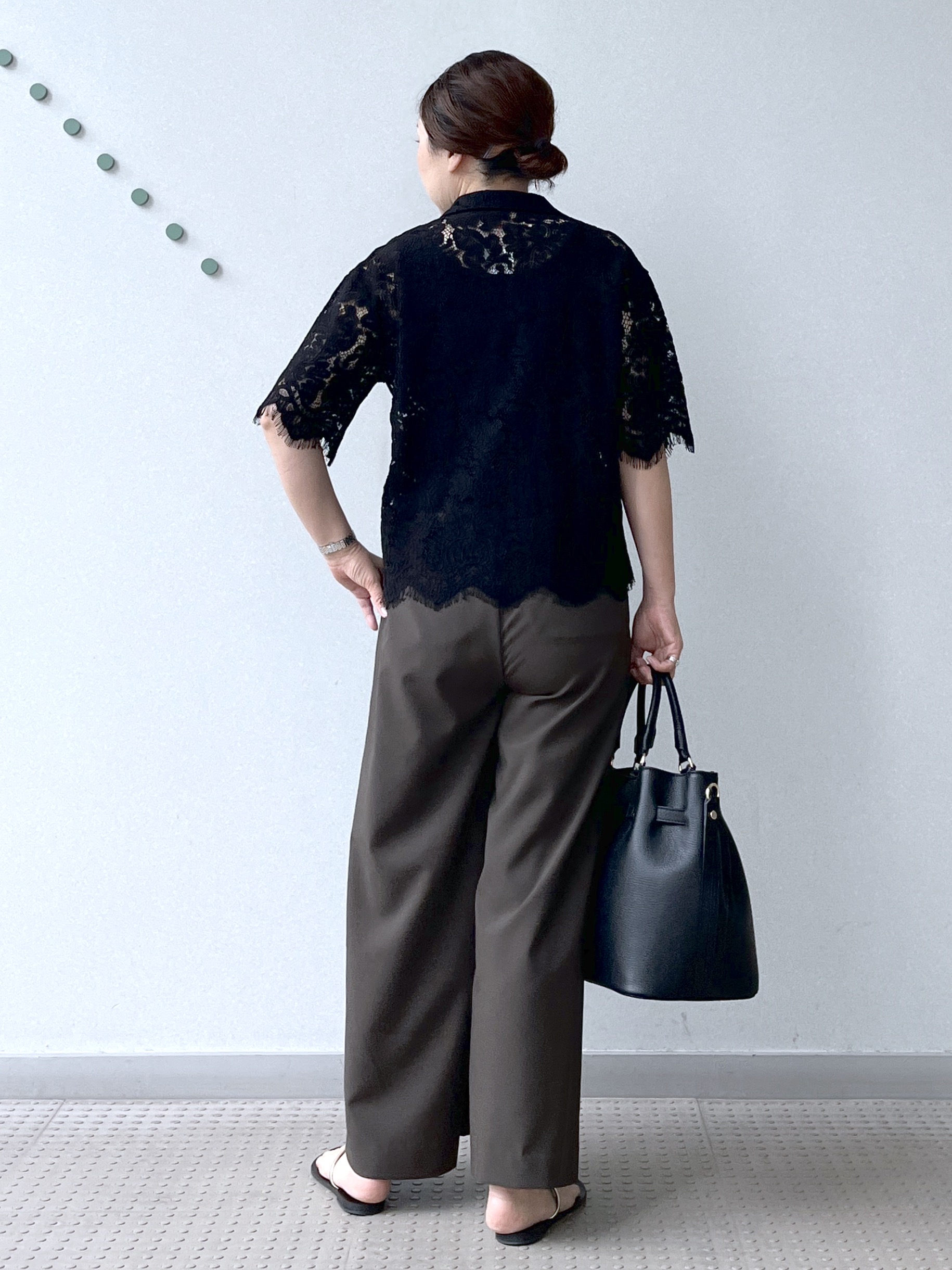Soeさんの「DRESSTERIOR｜コードレースブラウス」を使ったコーディネート