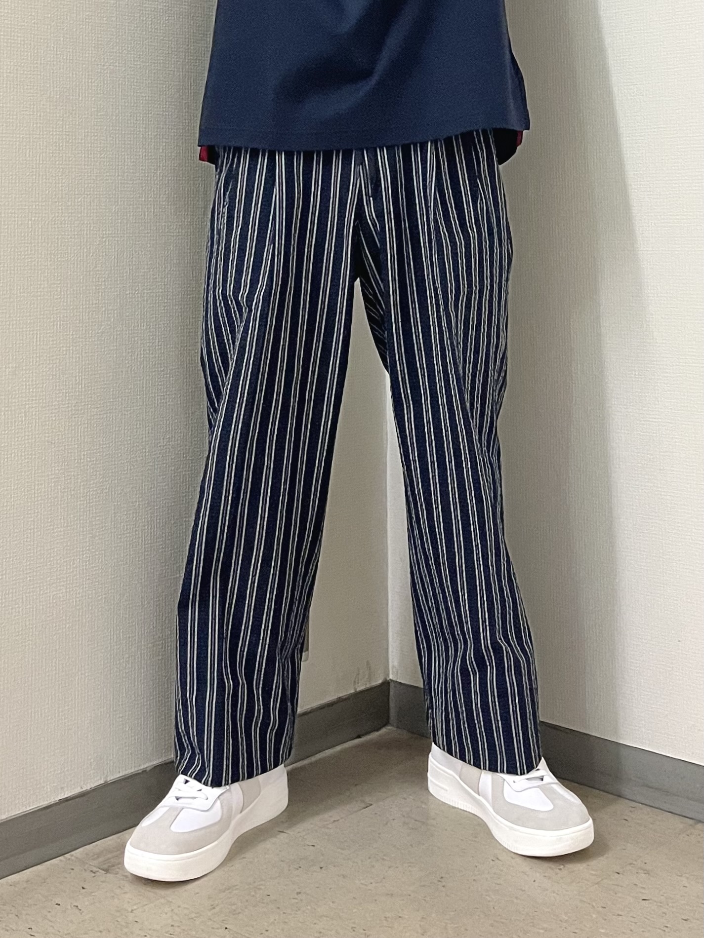 URAさんの「TAKEO KIKUCHI｜【BOWLER HAT LABEL】アイスクリアコットン ボーラーハットウォーカー ポロシャツ」を使ったコーディネート