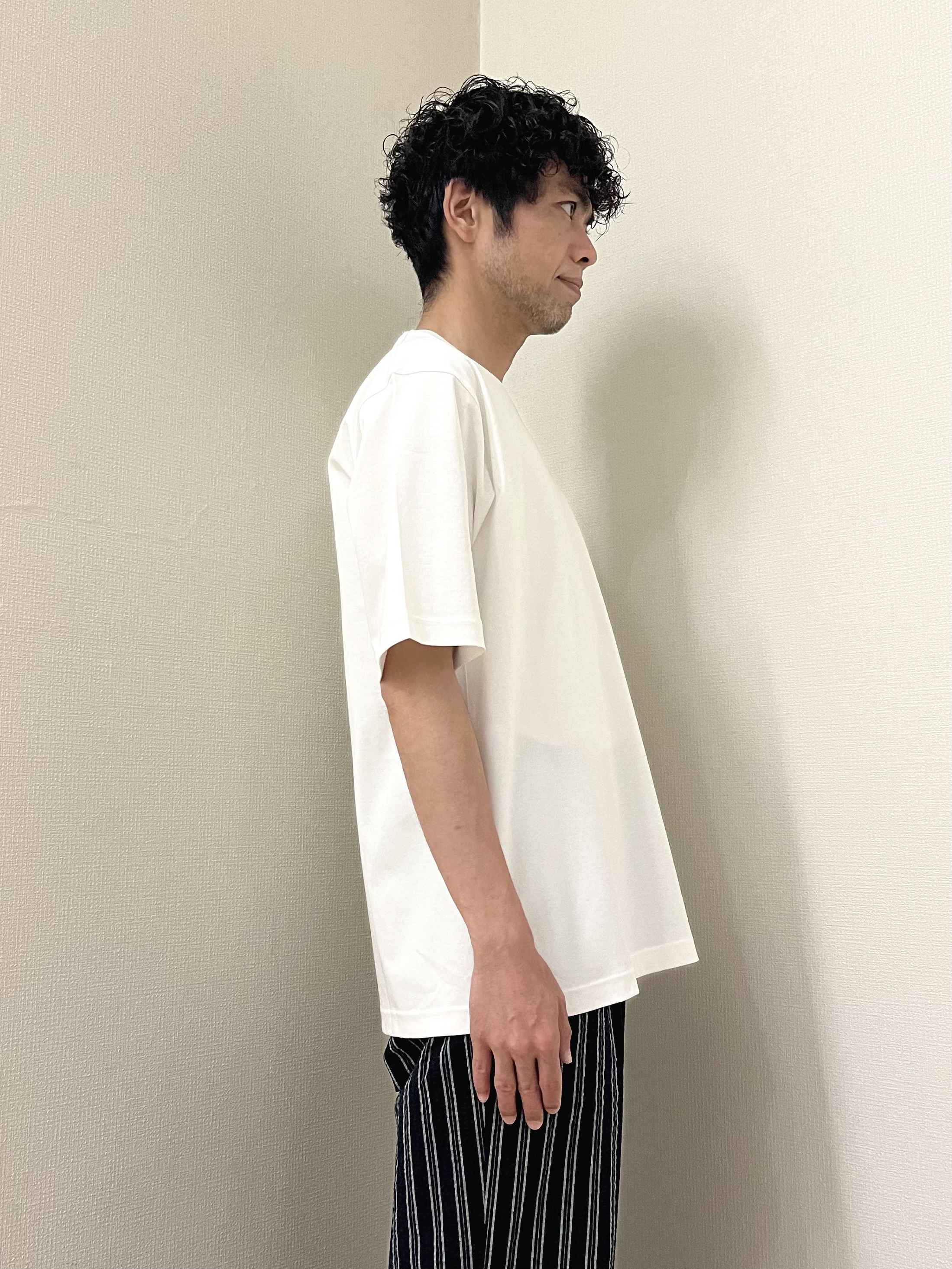 URAさんの「TAKEO KIKUCHI｜【BOWLER HAT LABEL】サッカーストライプ ダブルジャケット」を使ったコーディネート