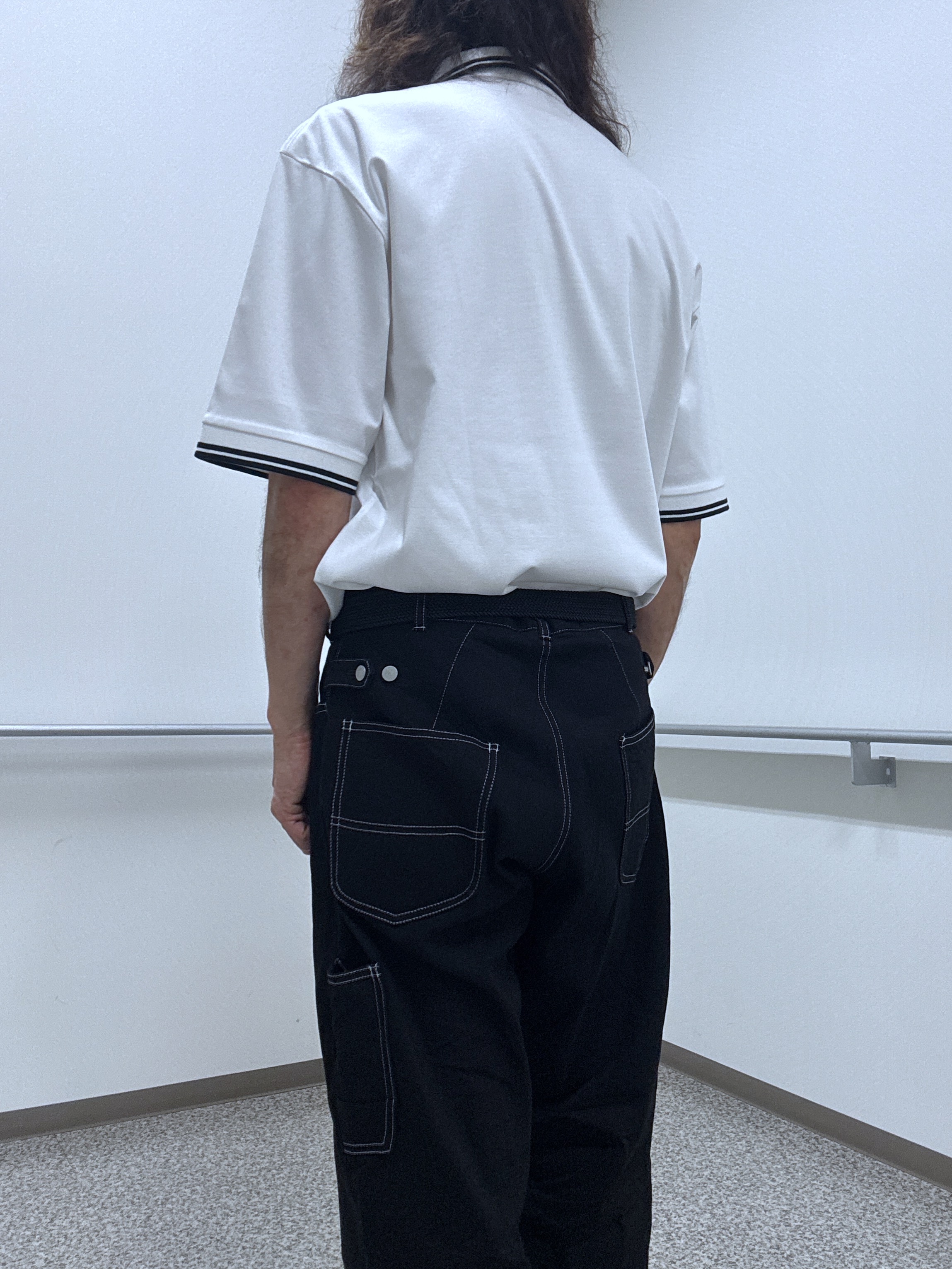 おーのさんの「TAKEO KIKUCHI｜【BOWLER HAT LABEL】アイスクリアコットン ボーラーハットウォーカー ポロシャツ」を使ったコーディネート