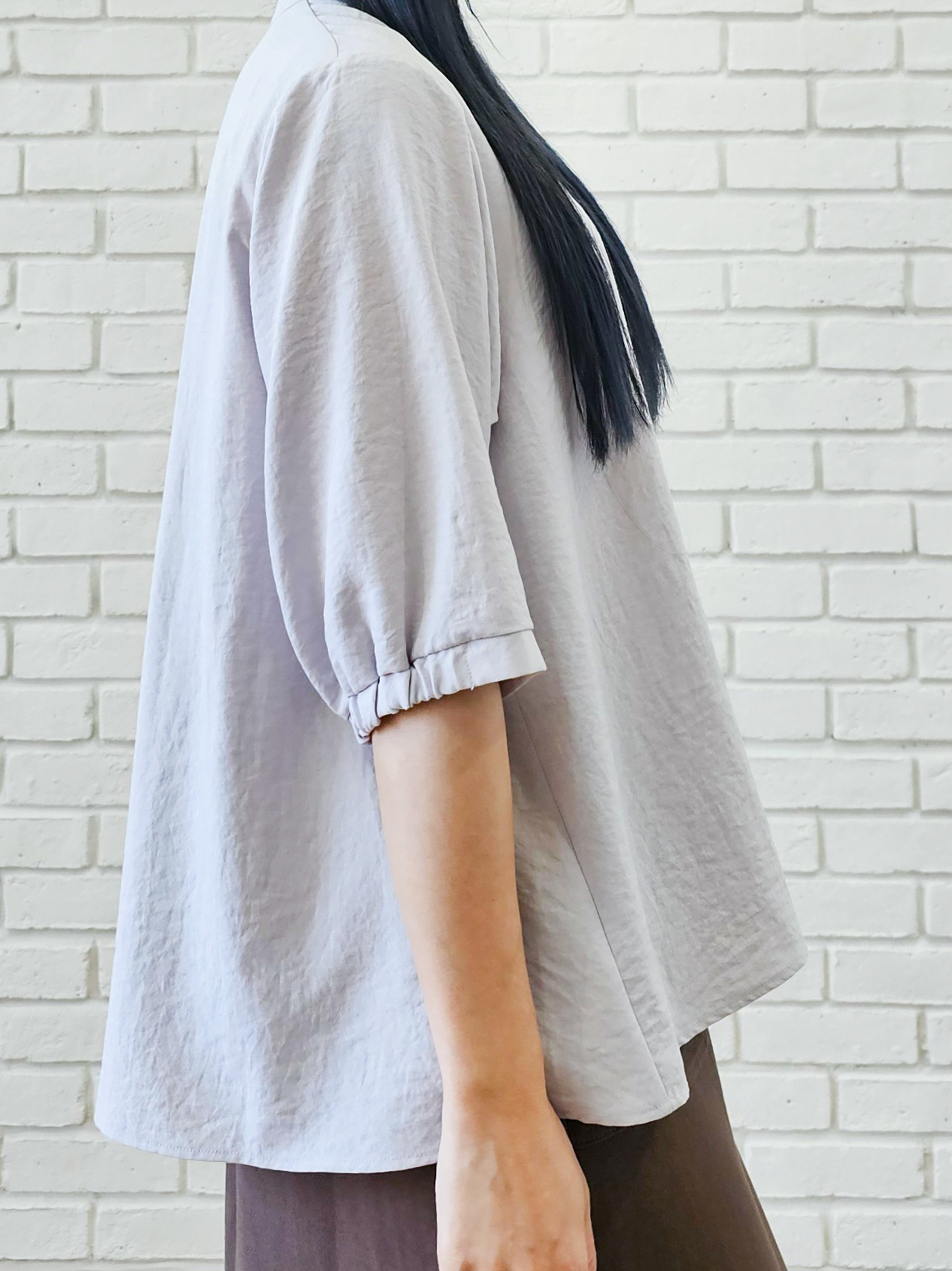 ゆゆさんの「SHOO･LA･RUE｜ツイル調ストレッチベイカースカート」を使ったコーディネート