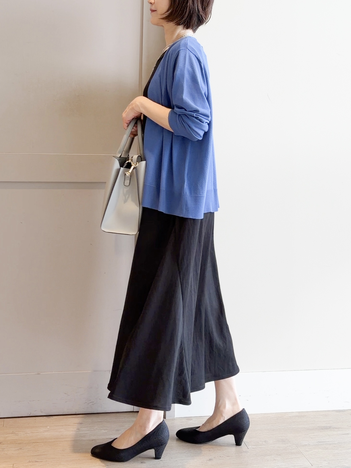 yamakoさんの「grove｜高評価！【接触冷感／UVカットetc】ベーシックショートカーディガン」を使ったコーディネート