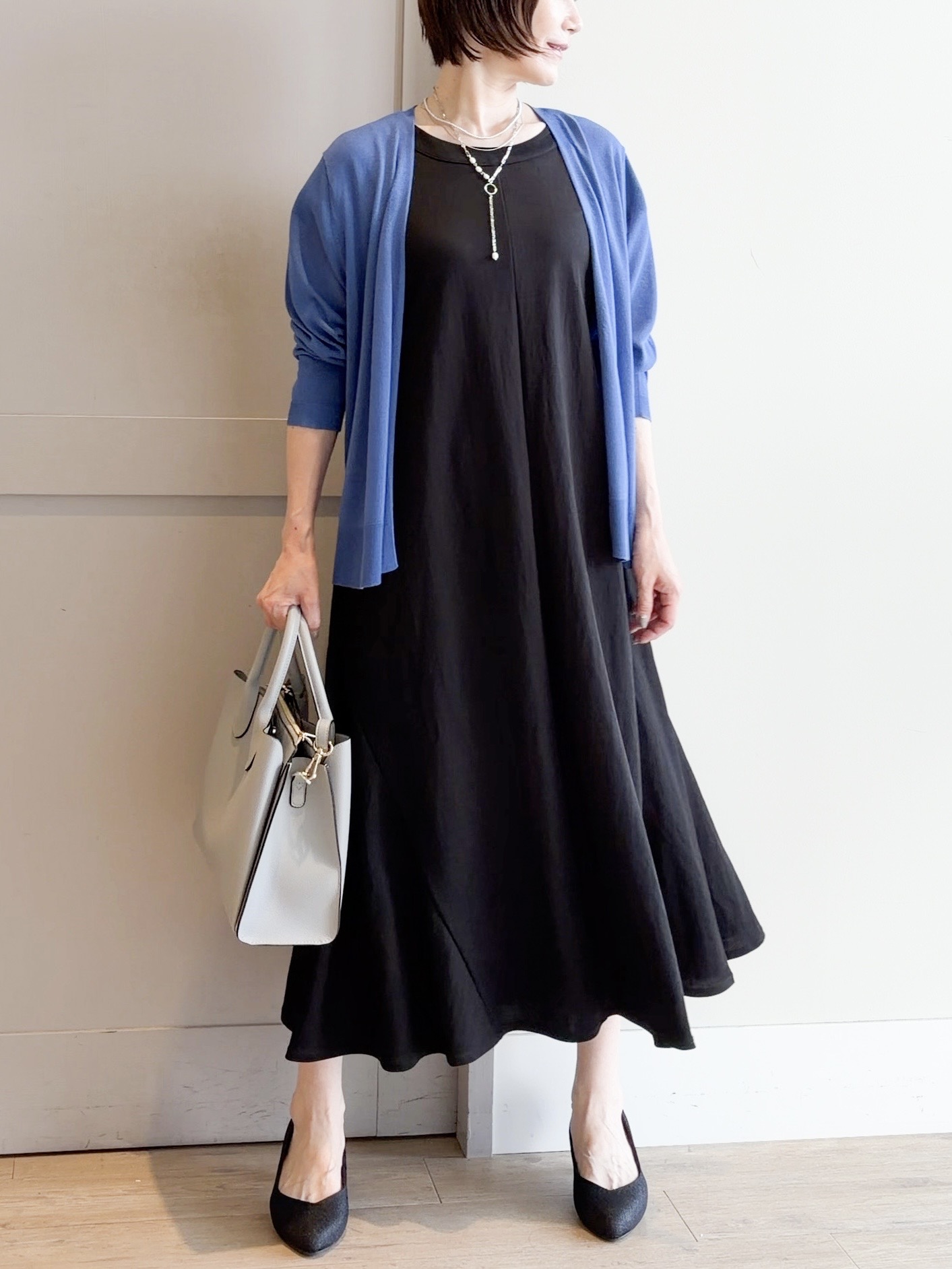 yamakoさんの「grove｜高評価！【接触冷感／UVカットetc】ベーシックショートカーディガン」を使ったコーディネート