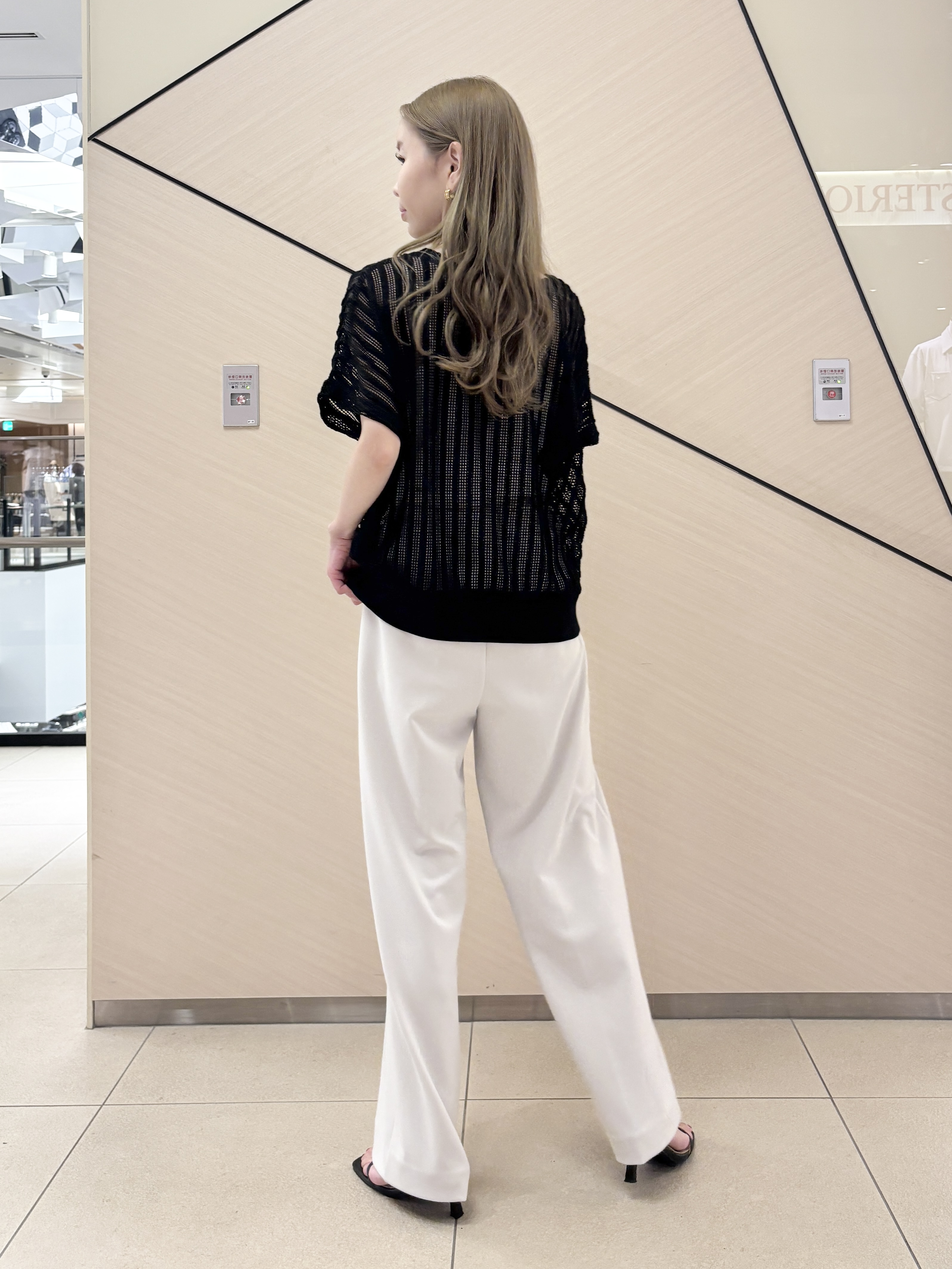 清水夏姫さんの「DRESSTERIOR｜【otonaMUSE5月号掲載】スキニーベルトサンダル」を使ったコーディネート
