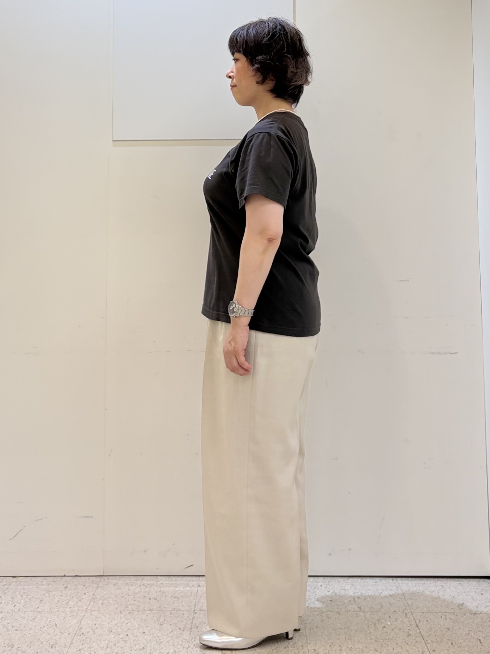 ヤスコさんの「Reflect｜【REGENCY WORKS／Reflect別注カラーあり】ロゴTシャツ」を使ったコーディネート