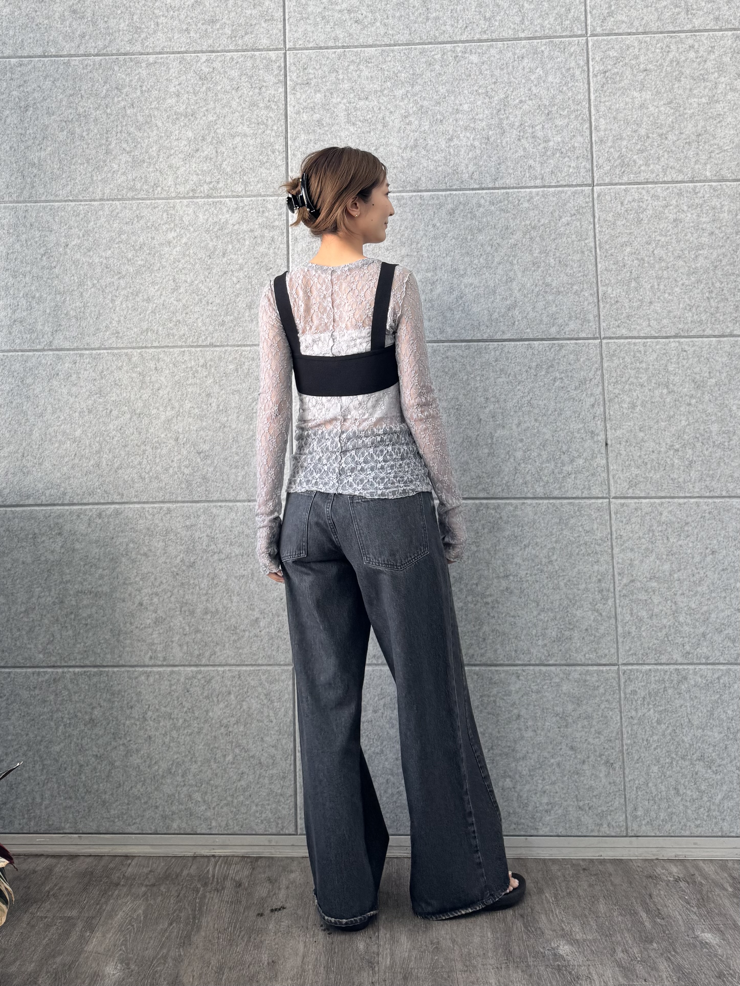 uchi__yamaさんの「CODE A｜knit bra」を使ったコーディネート