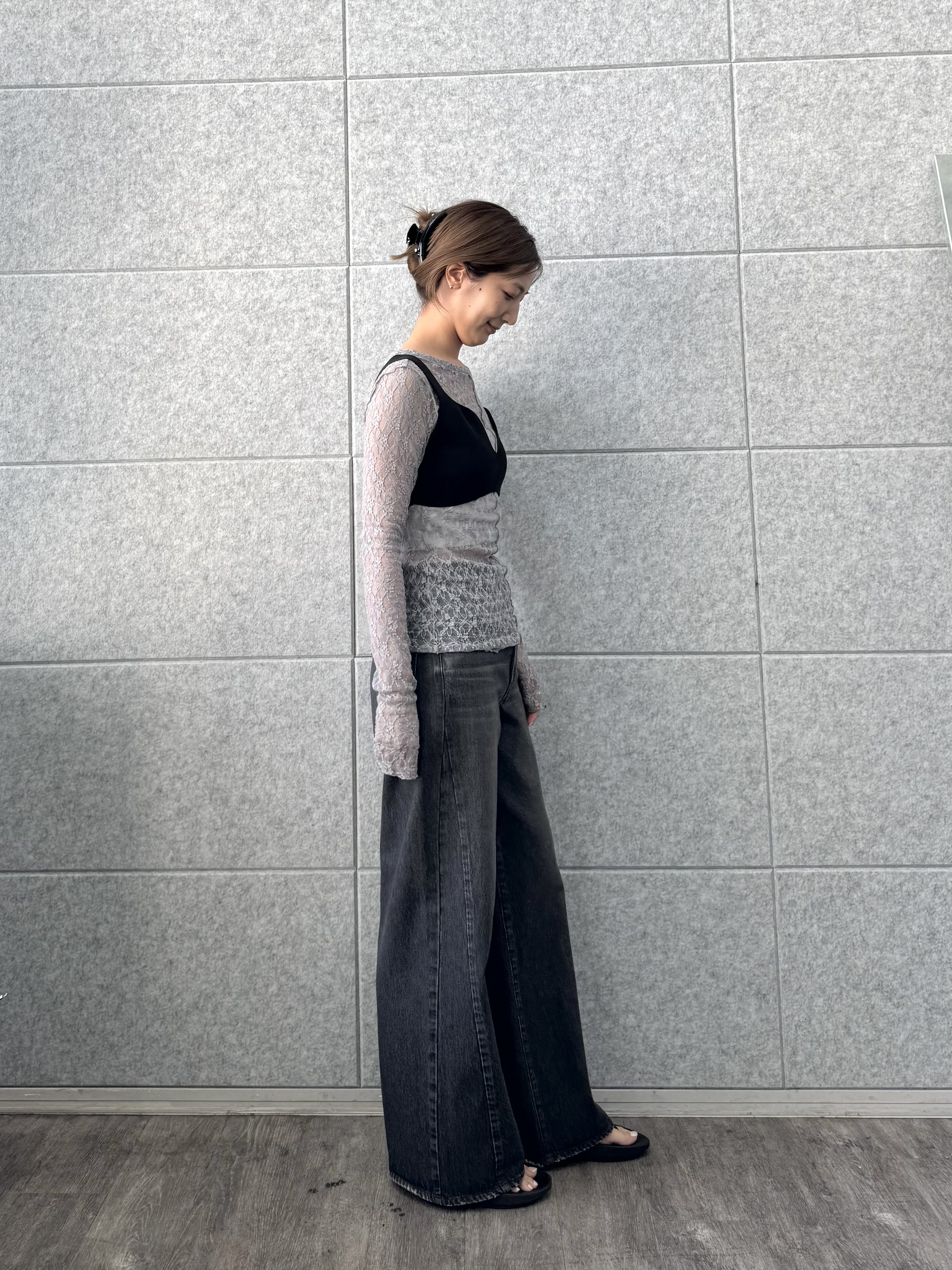 uchi__yamaさんの「CODE A｜knit bra」を使ったコーディネート