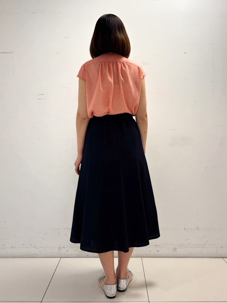 keikoさんの「COUP DE CHANCE｜【手洗い可】シアーボウタイブラウス」を使ったコーディネート