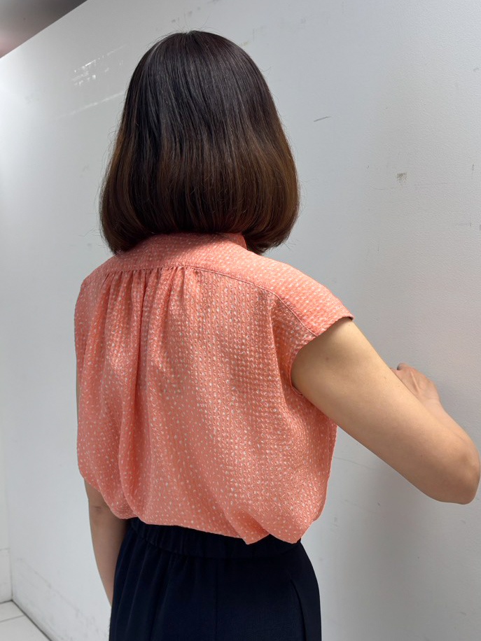 keikoさんの「COUP DE CHANCE｜【手洗い可】シアーボウタイブラウス」を使ったコーディネート