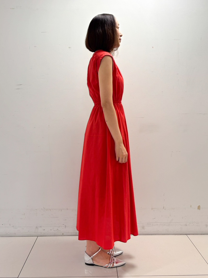 keikoさんの「COUP DE CHANCE｜【洗える/涼しい】スタンドカラーワンピース」を使ったコーディネート