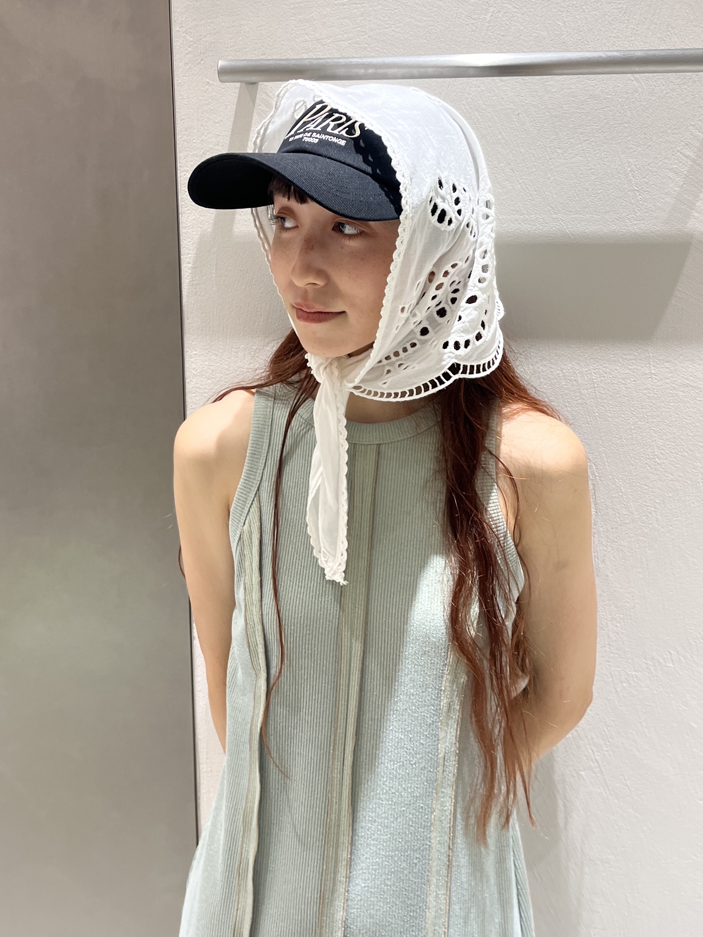 Rielさんの「CODE A｜PROTAGONISTA｜triangle scarf」を使ったコーディネート