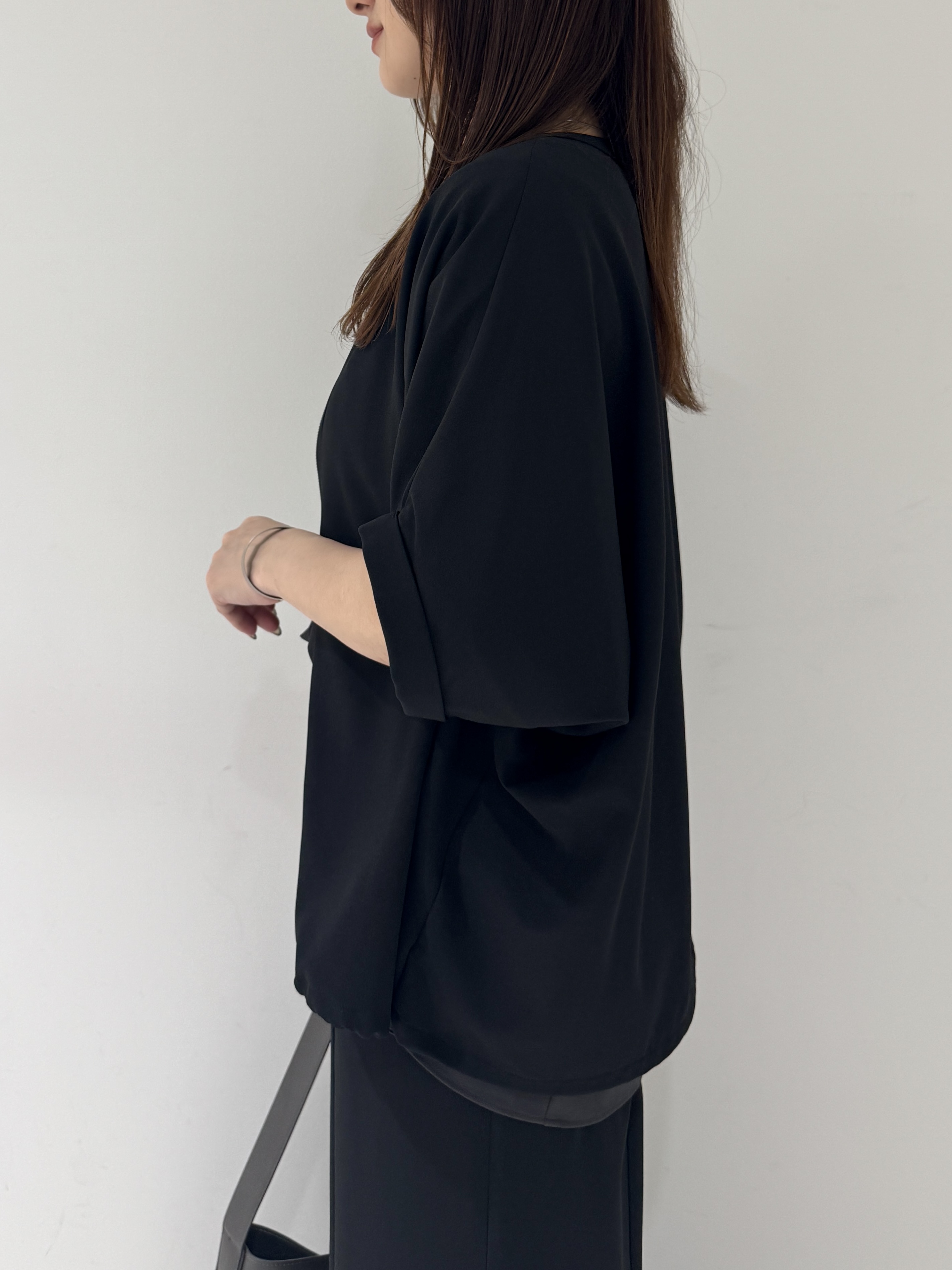 そんさんの「INDIVI｜【着る日傘】ドルマンフォルムブルゾン」を使ったコーディネート
