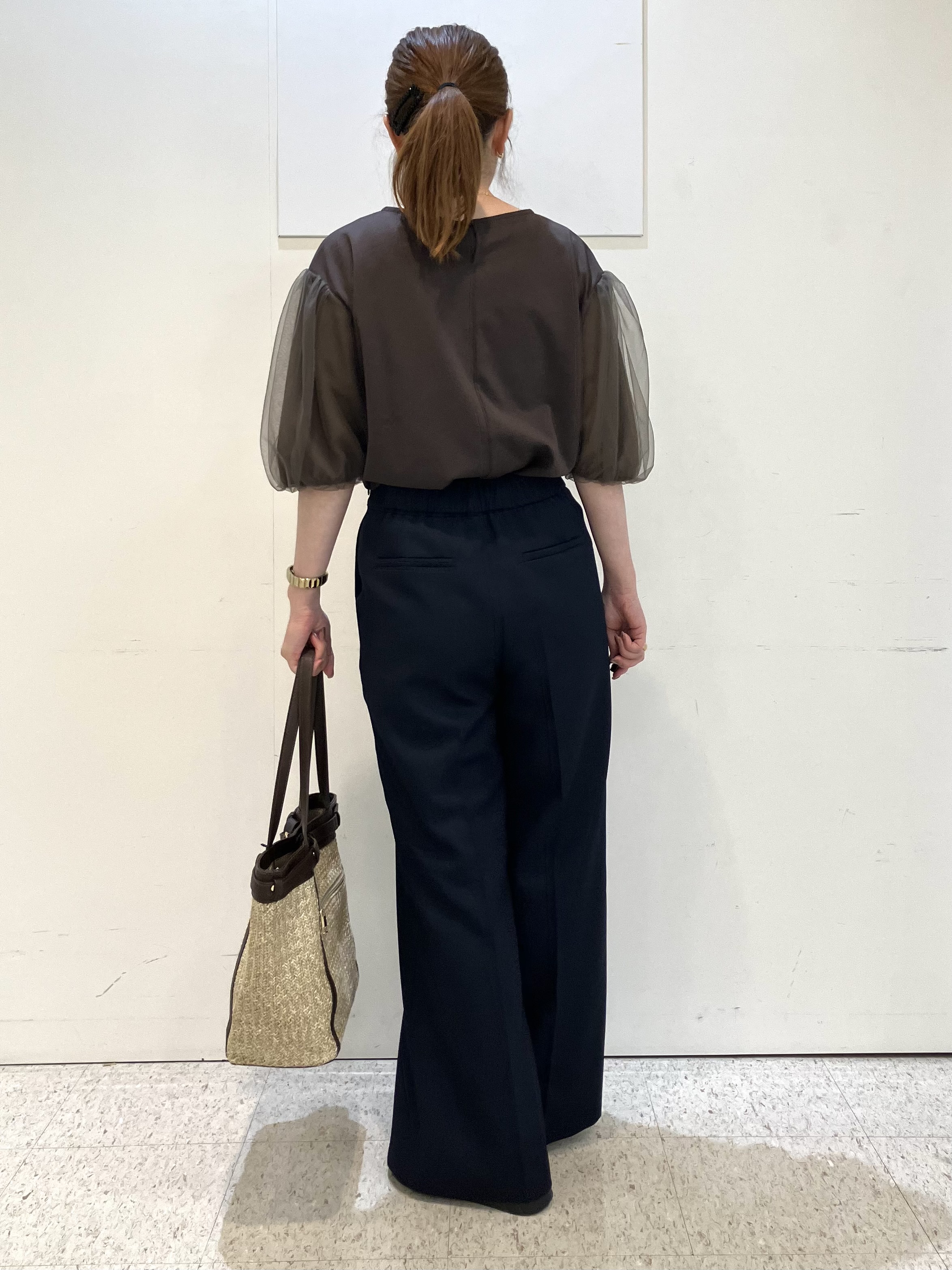 kozuさんの「Reflect｜【UVカット／接触冷感／吸水速乾】チュールスリーブプルオーバー」を使ったコーディネート